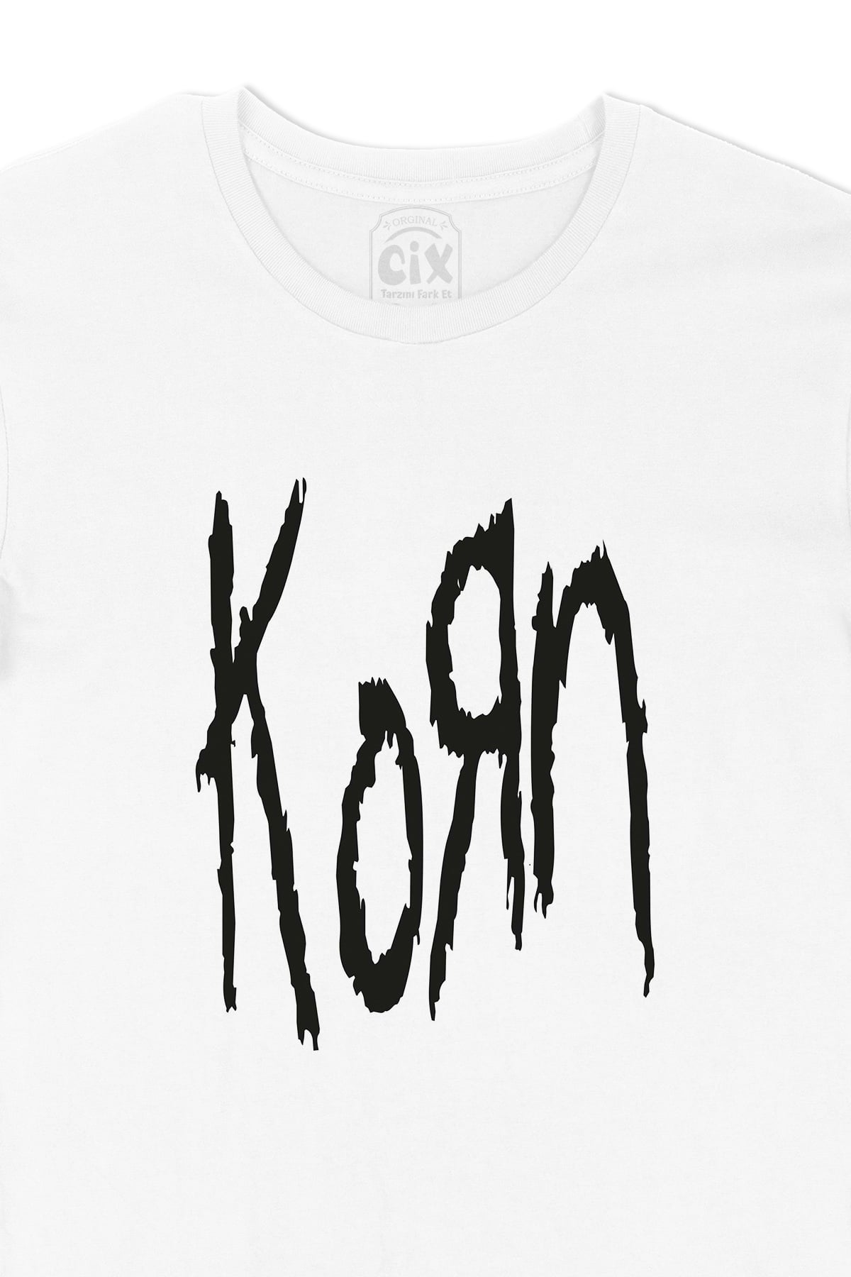 Korn Yazılı Tişört