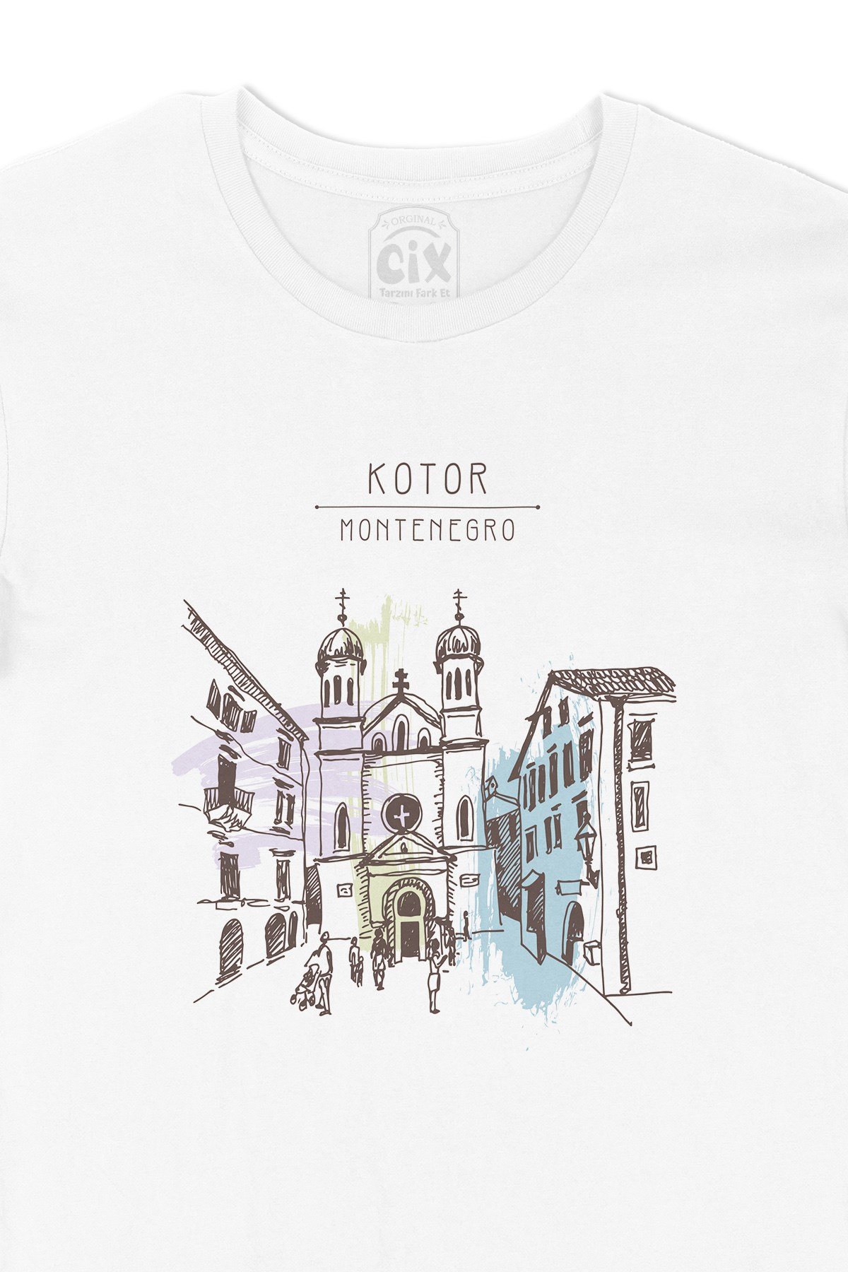Kotor Karadağ Saint Nicholas Tişört