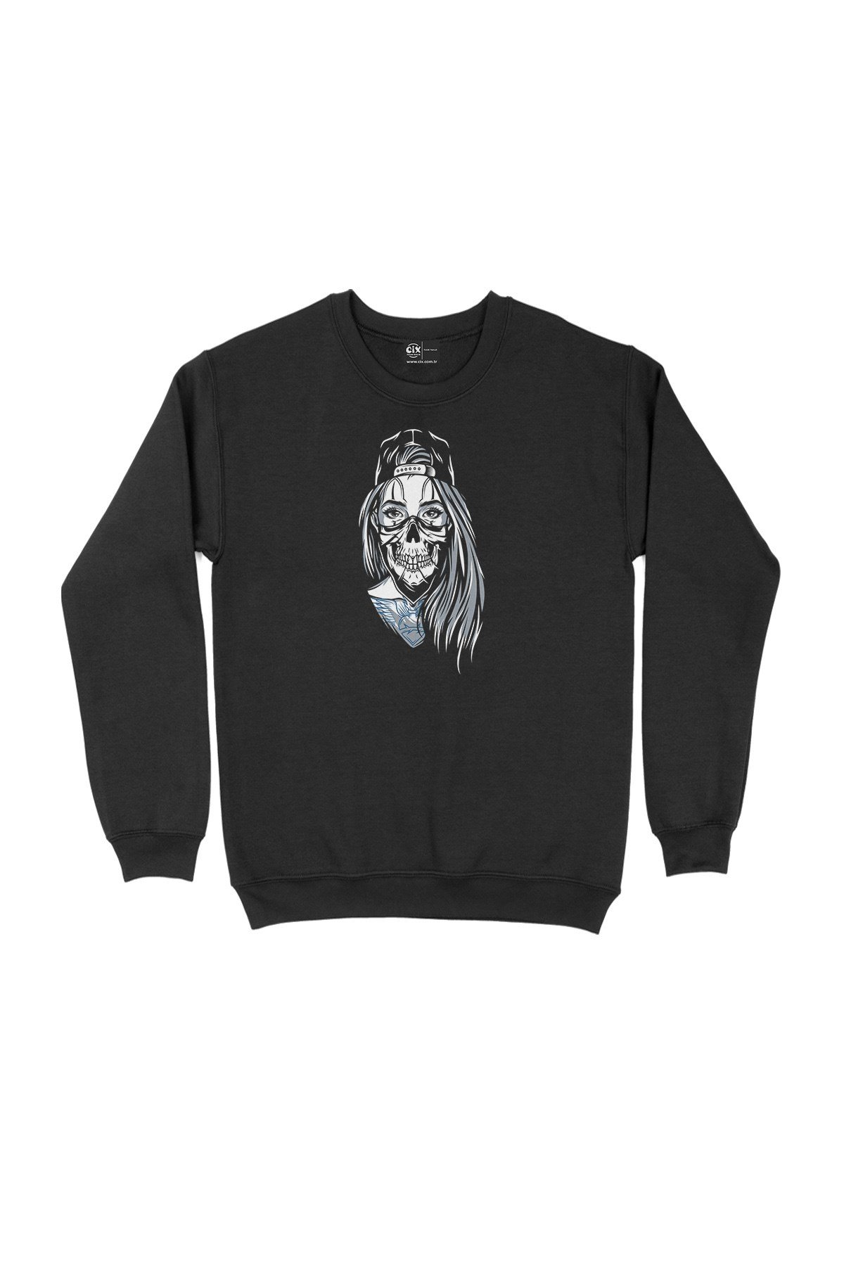 Kuru Kafa Kız Siyah Sweatshirt
