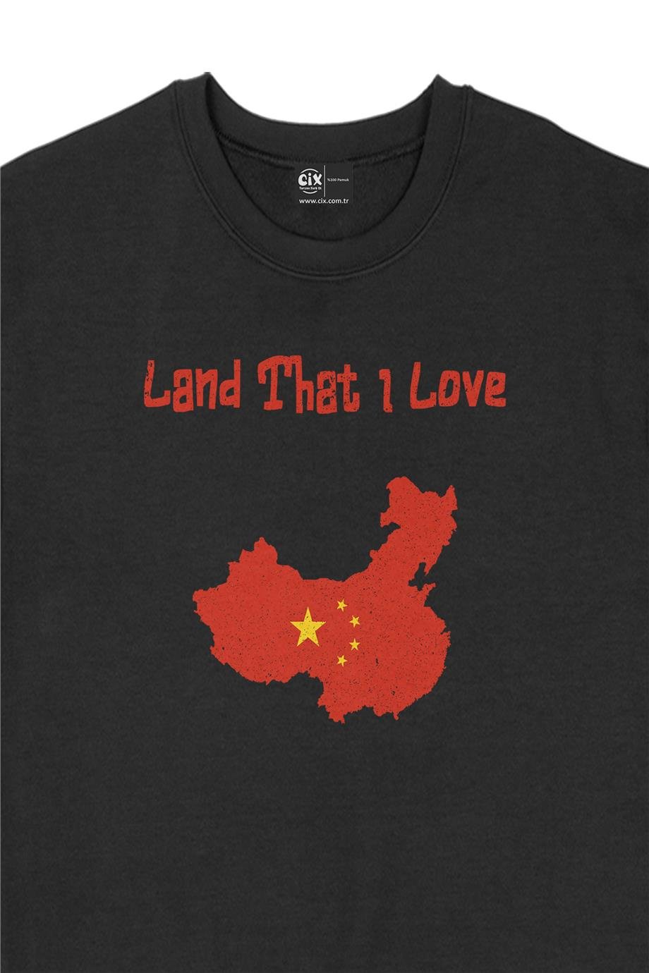 Land That I Love Çin Sweatshirt Land That I Love Çin Sweatshirt - Ücretsiz Kargo