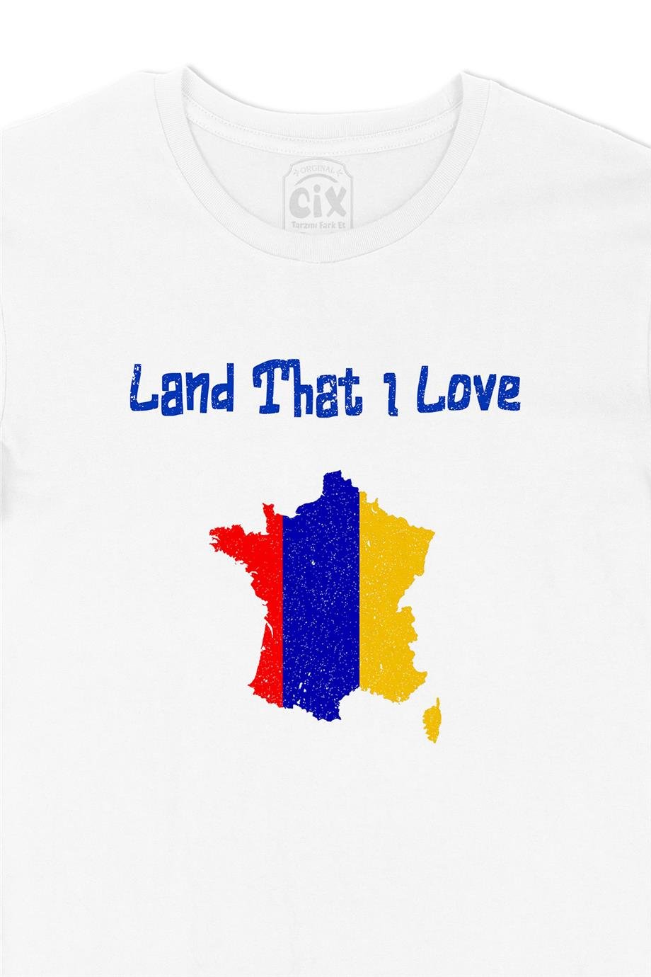 Land That I Love Ermenistan Beyaz Tişört
