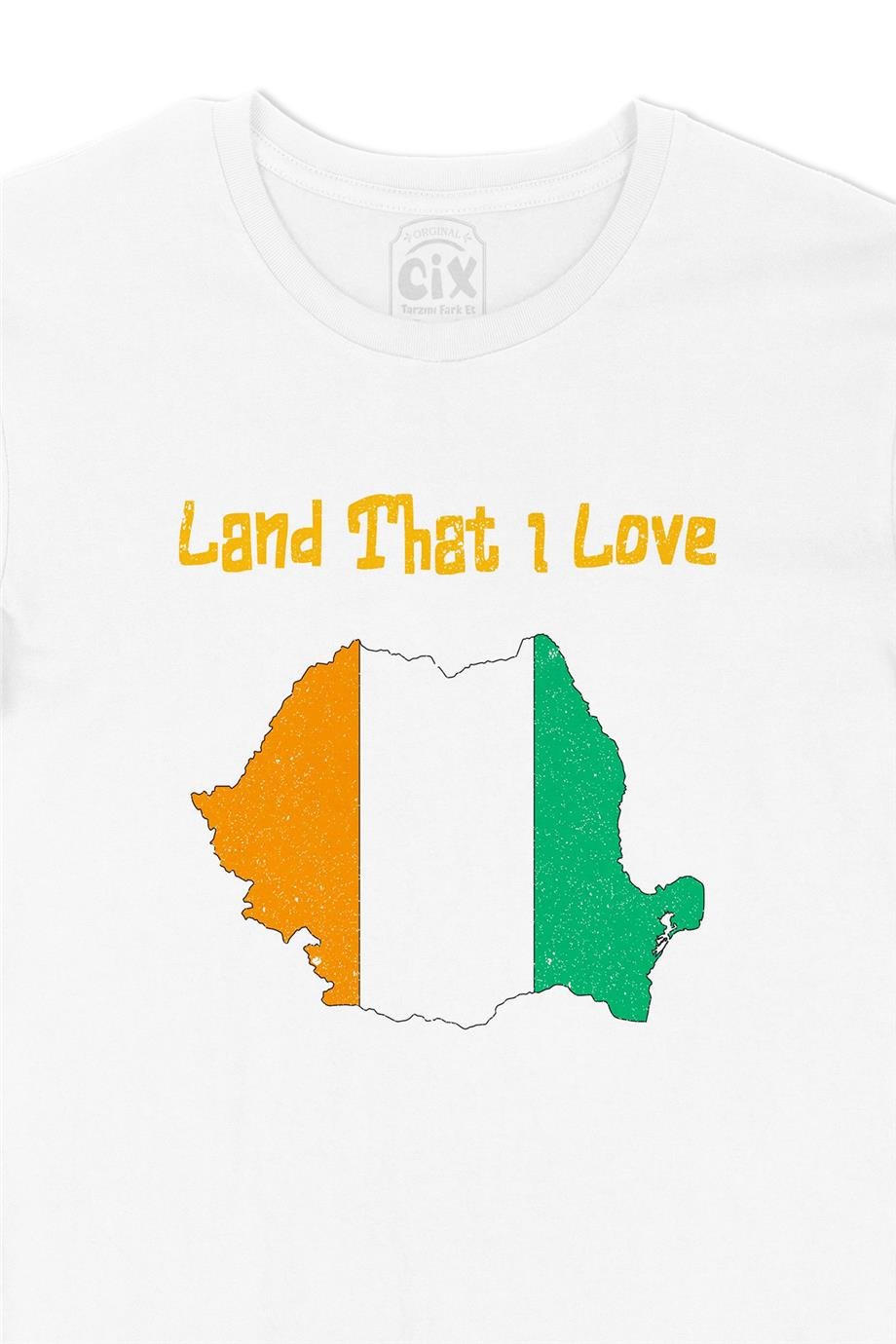 Land That I Love Fildişi Beyaz Tişört