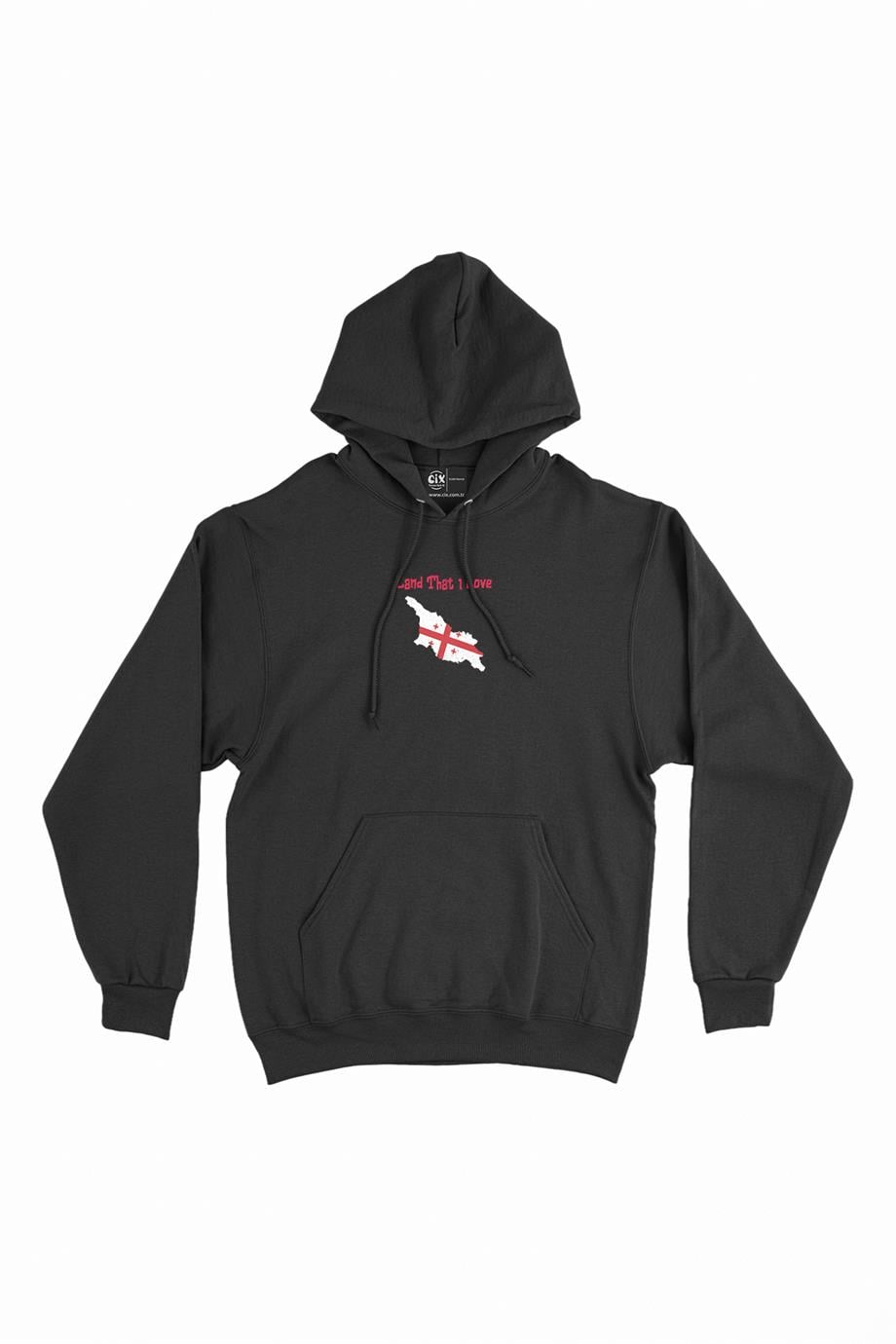 Land That I Love Gürcistan Minimal Kapşonlu Sweatshirt Hoodie Land That I Love Gürcistan Minimal Kapşonlu Sweatshirt Hoodie - Ücretsiz Kargo