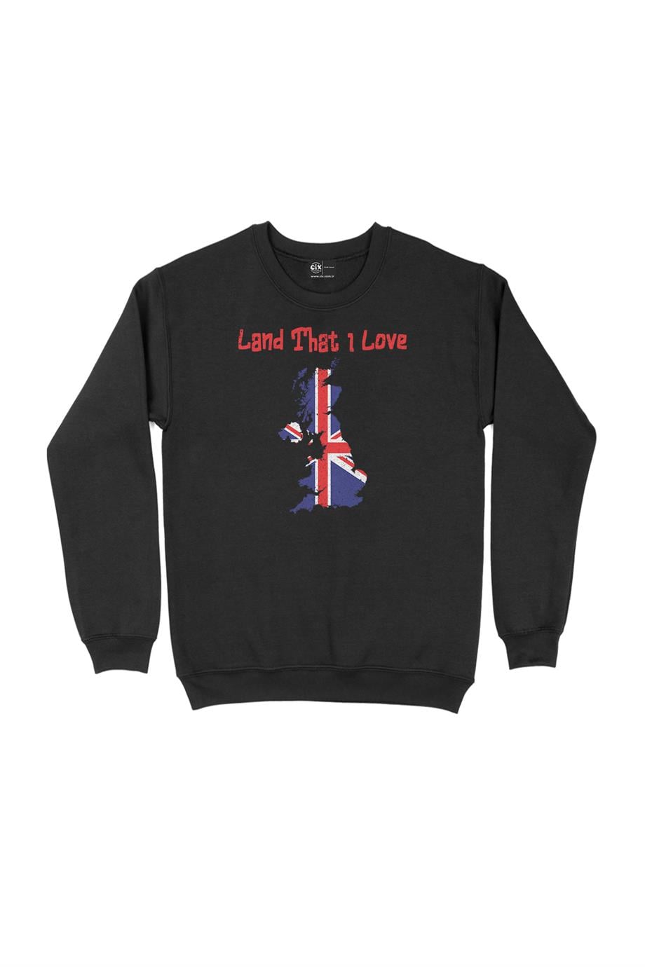 Land That I Love İngiltere Sweatshirt Land That I Love İngiltere Sweatshirt - Ücretsiz Kargo
