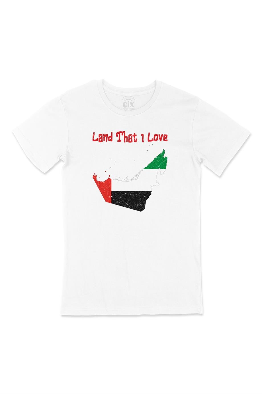 Land That I Love UAE Beyaz Tişört