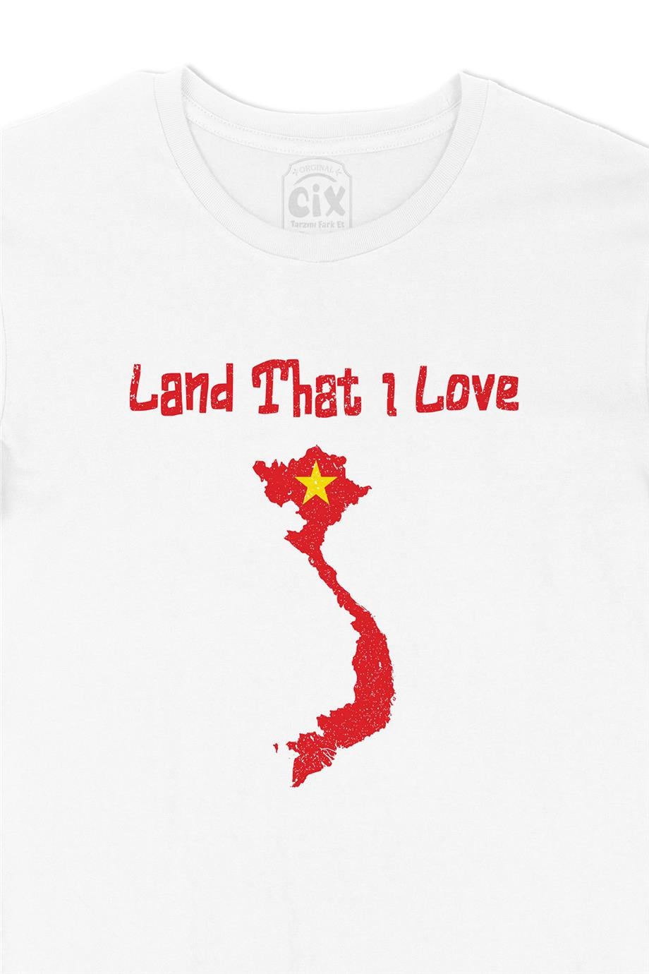 Land That I Love Vietnam Beyaz Tişört