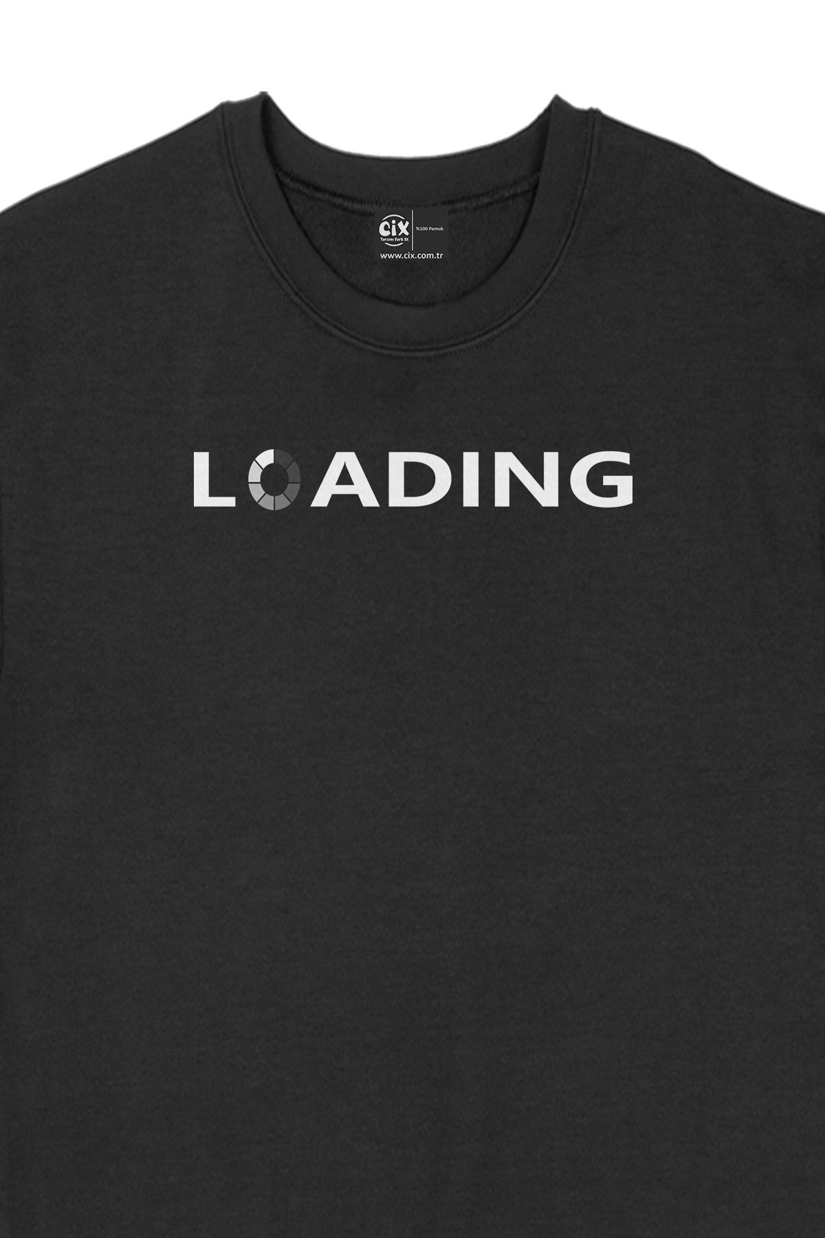 Loading Yükleniyor Siyah Sweatshirt