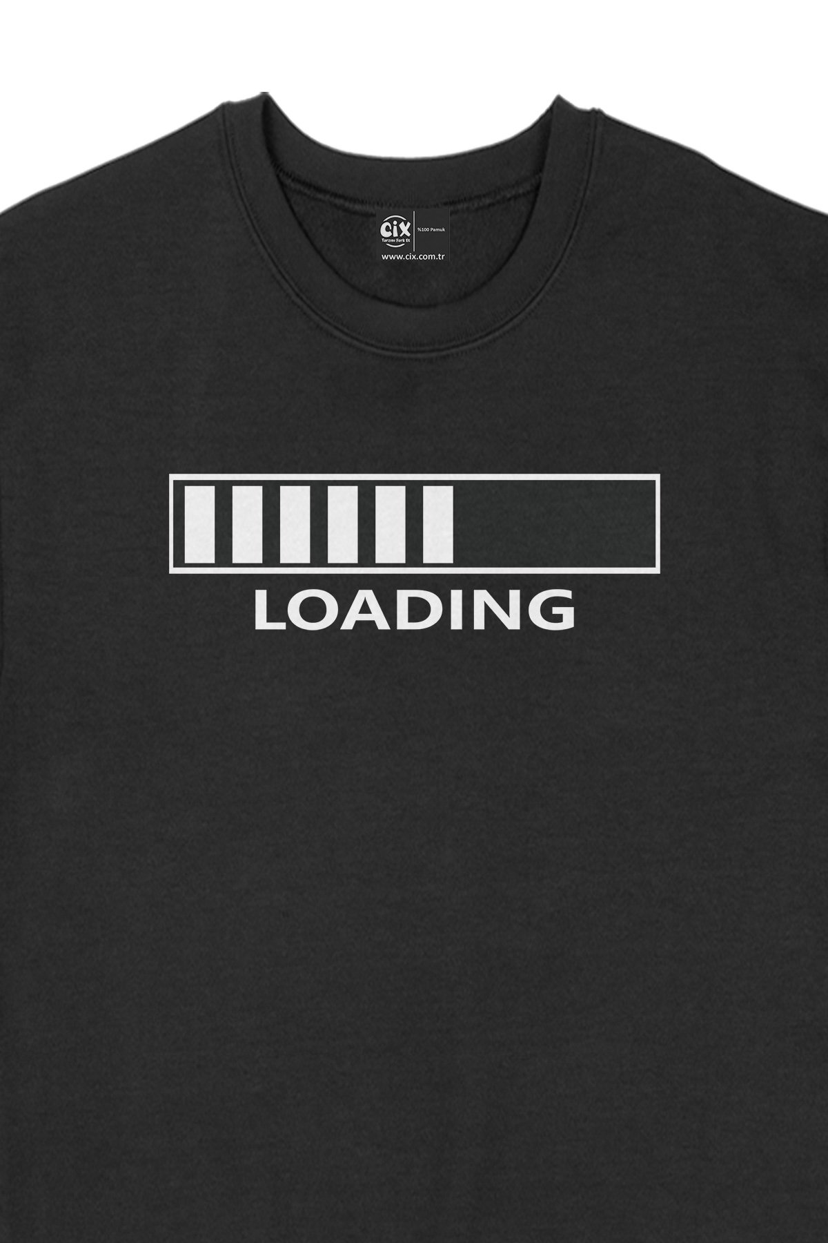Loading Yükleniyor Tasarım Siyah Sweatshirt