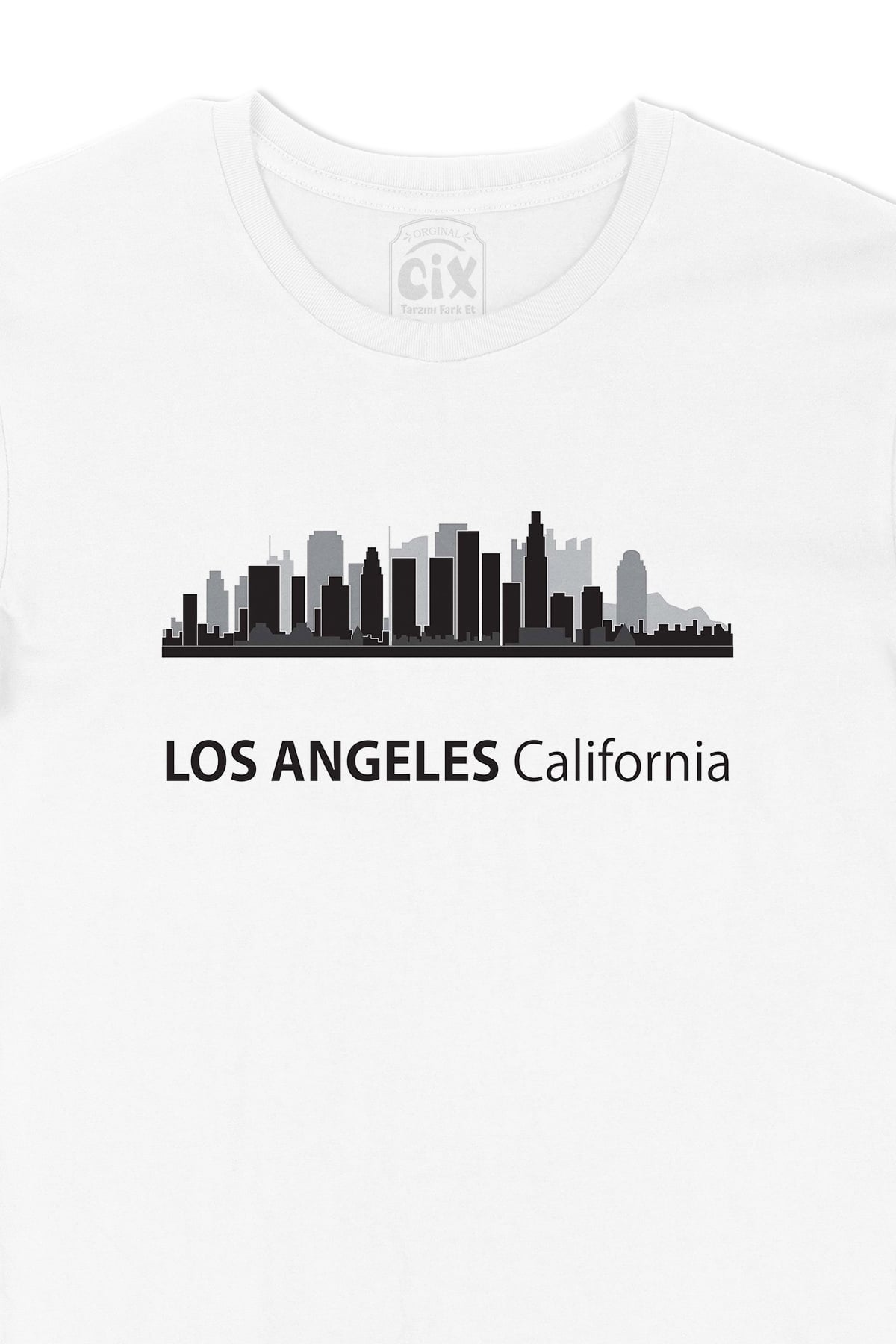 Los Angeles California Manzaralı Tişört