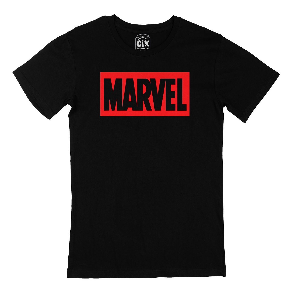 Marvel Siyah Tişört