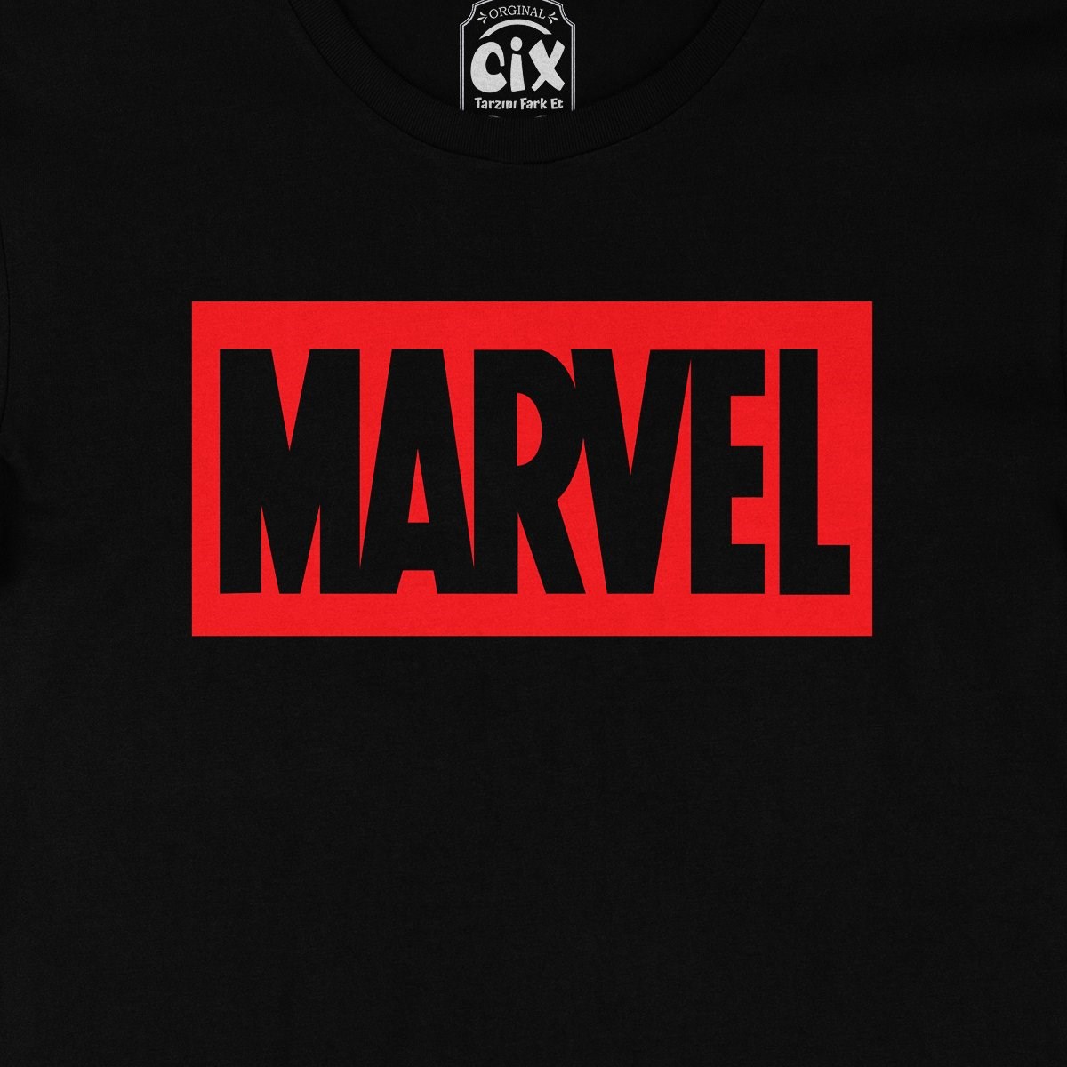 Marvel Siyah Tişört