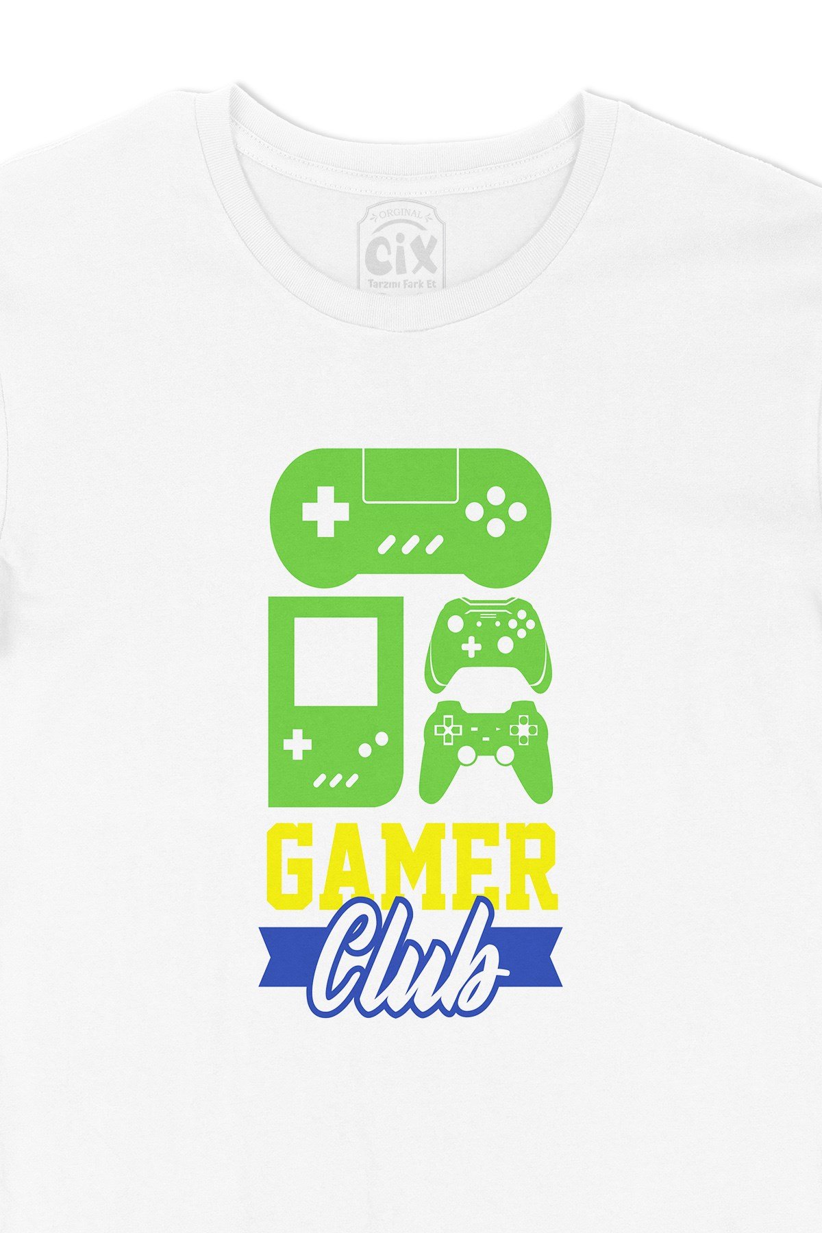 Mavi Gamer Club Tişört