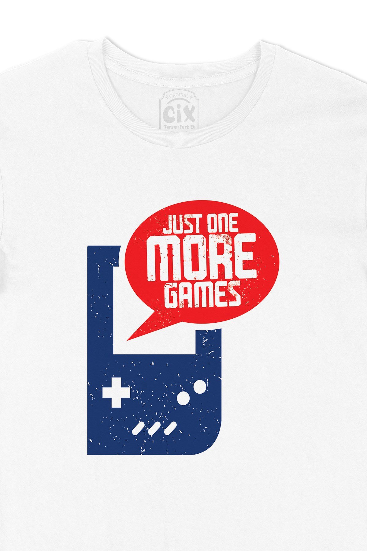 Mavi Just One More Game Tişört