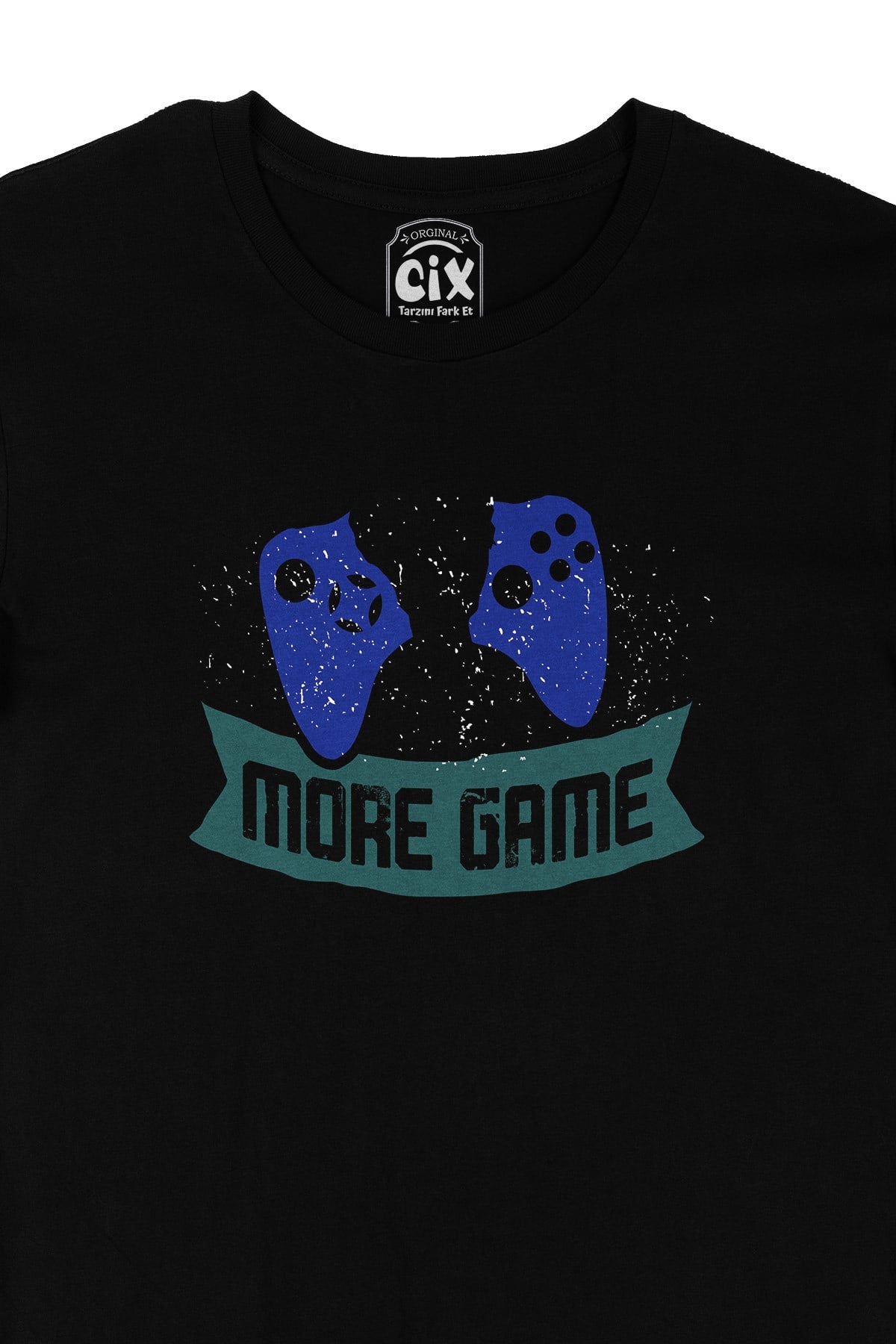 Mavi More Game Siyah Tişört