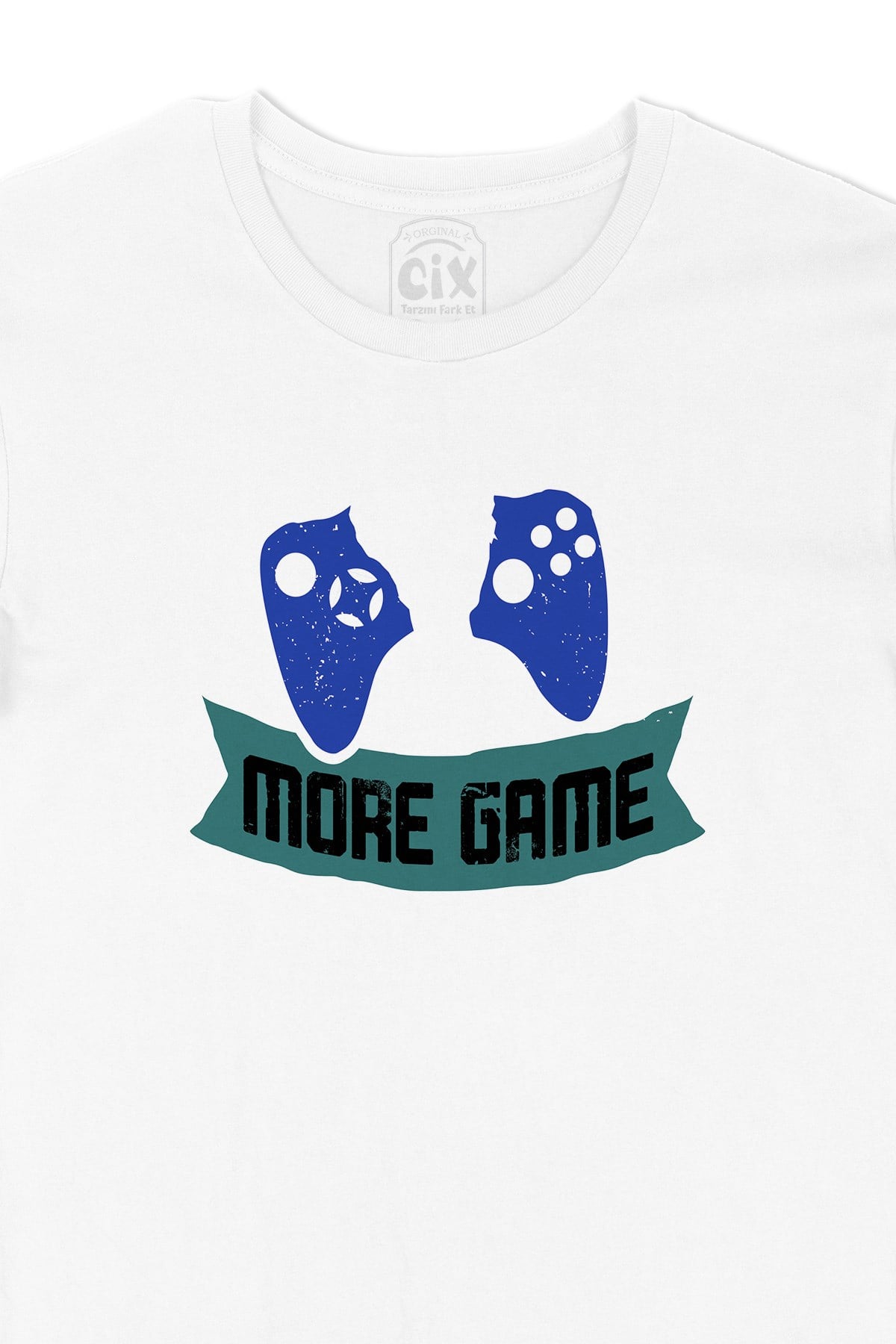 Mavi More Game Tişört