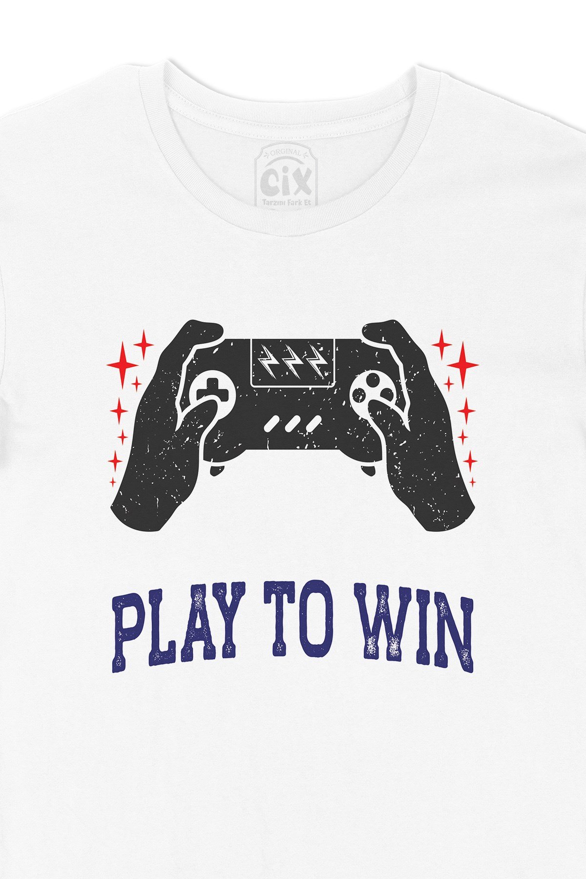 Mavi Play To Win Tişört