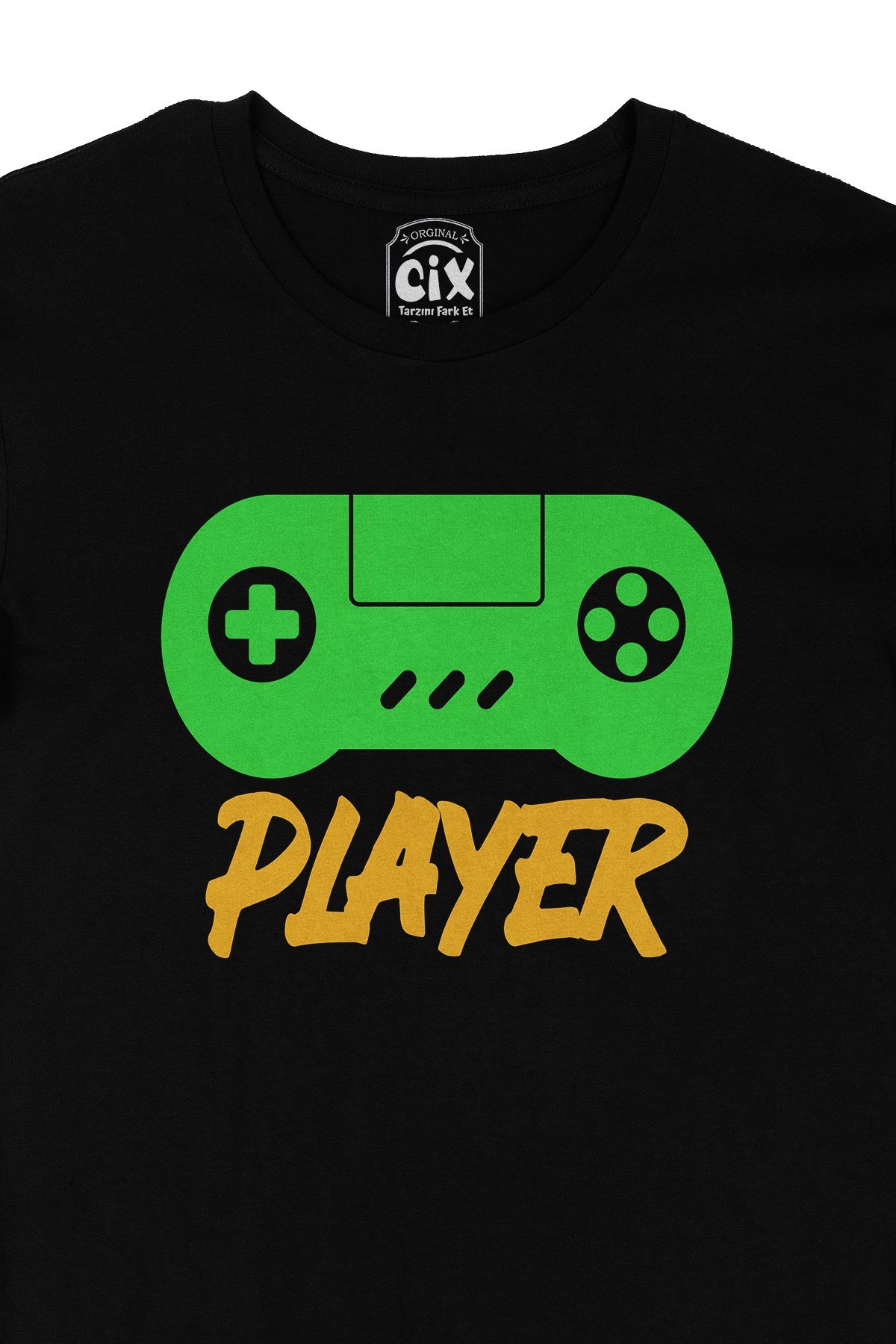 Mavi Player Siyah Tişört