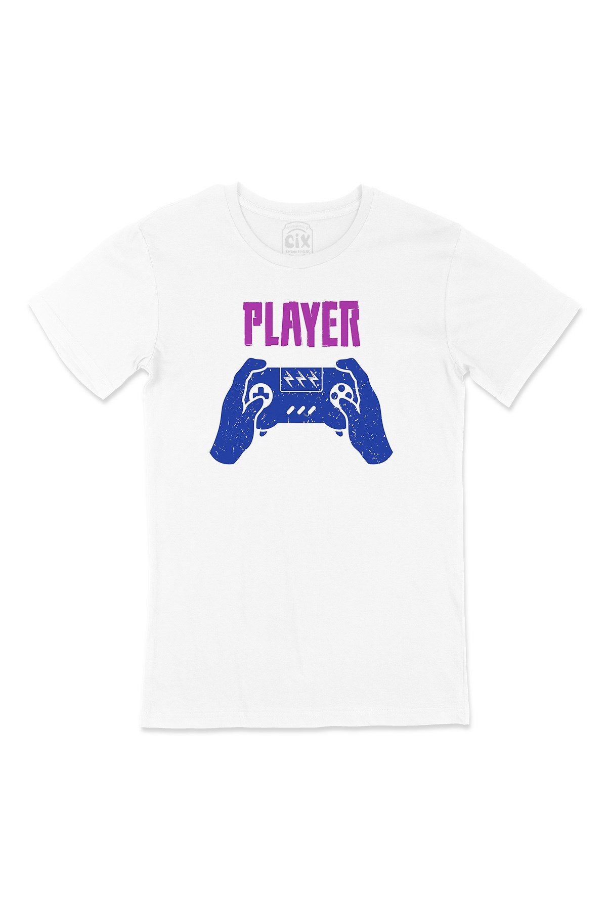 Mavi Player Tişört