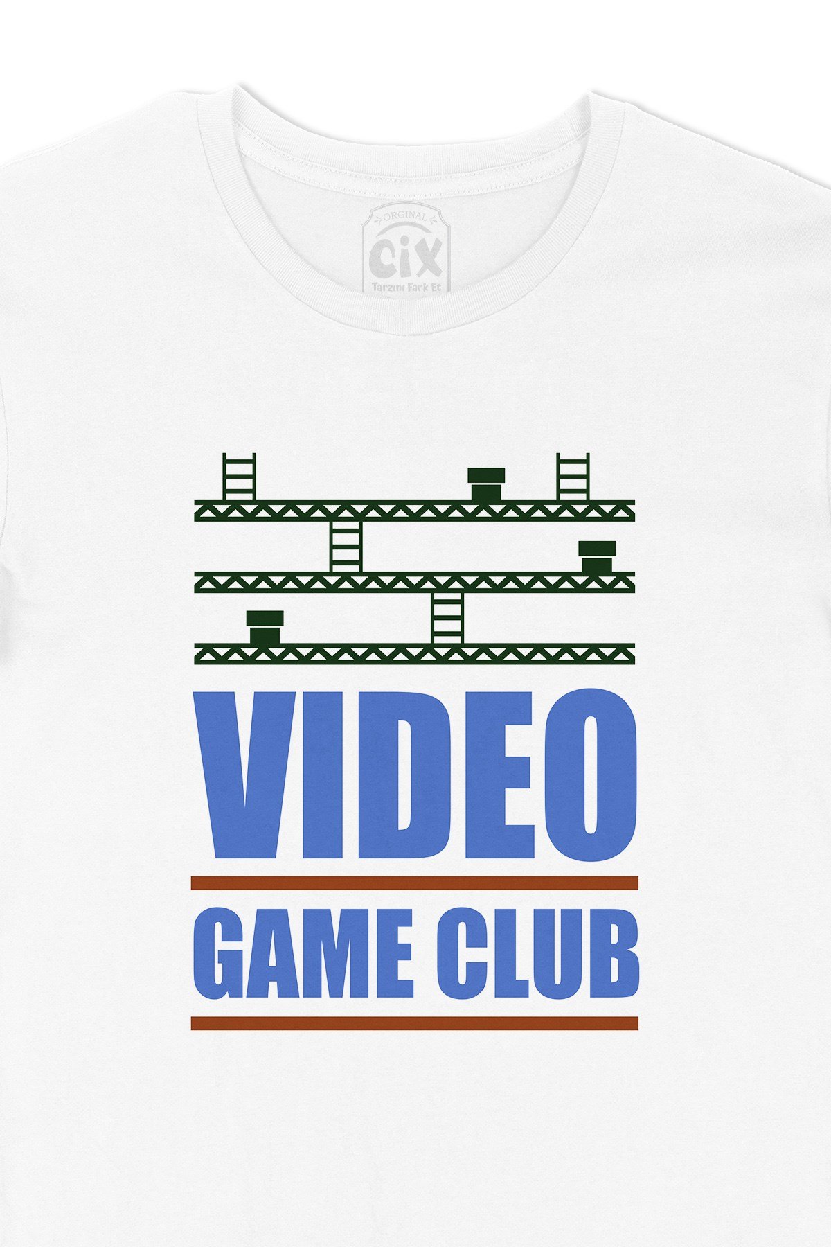 Mavi Video Game Club Tişört