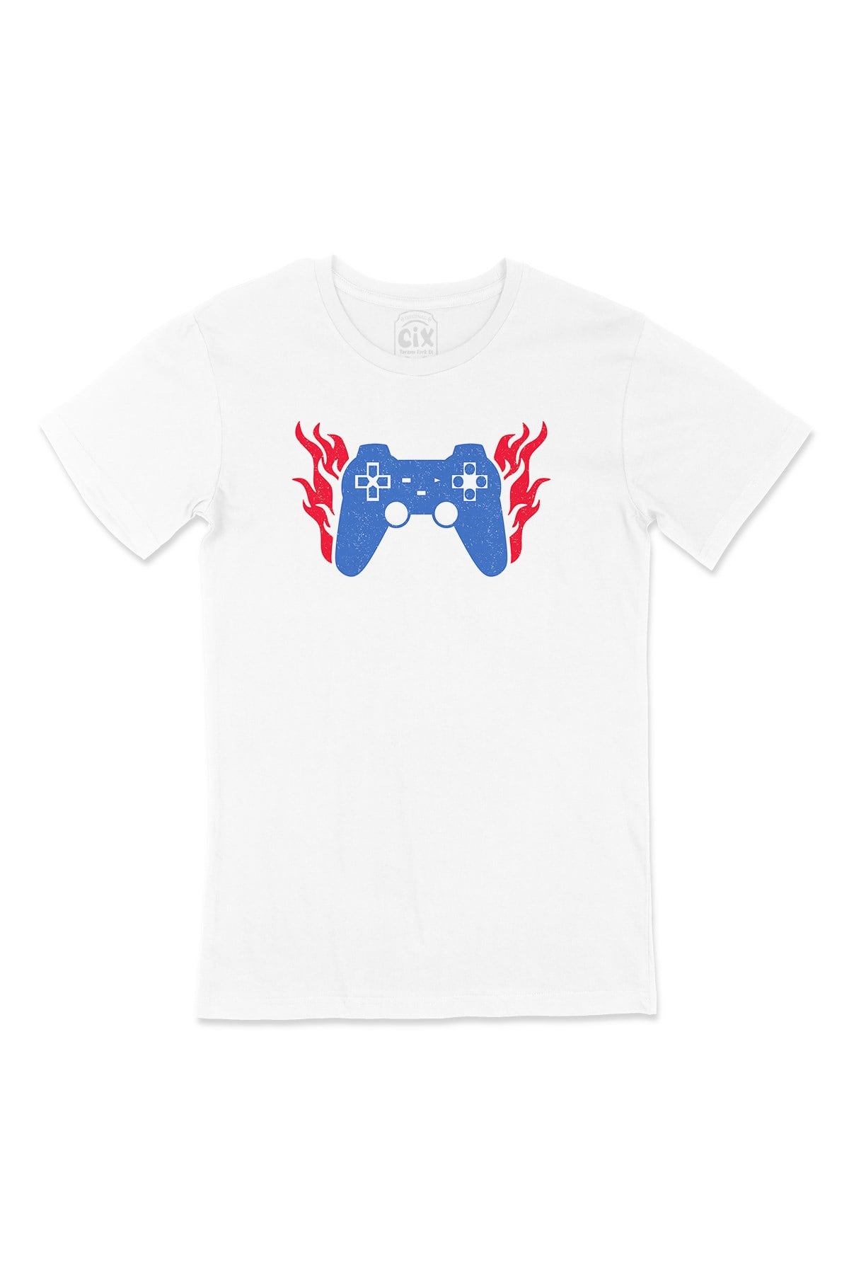 Mavili Joystick Tişört