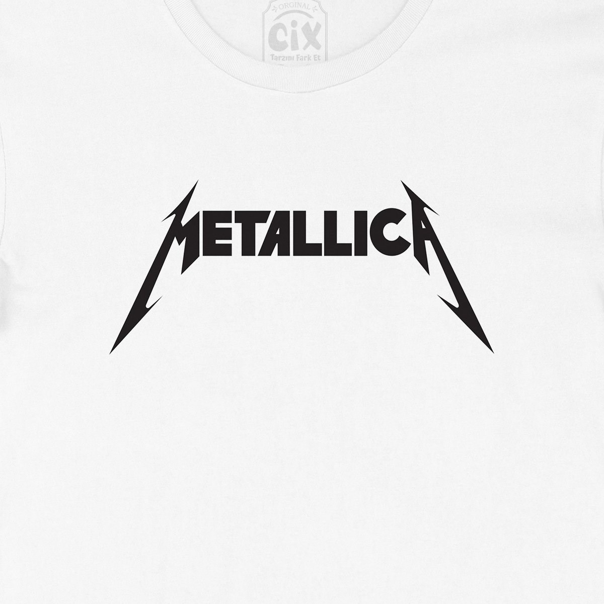 Metallica Logolu Tişört