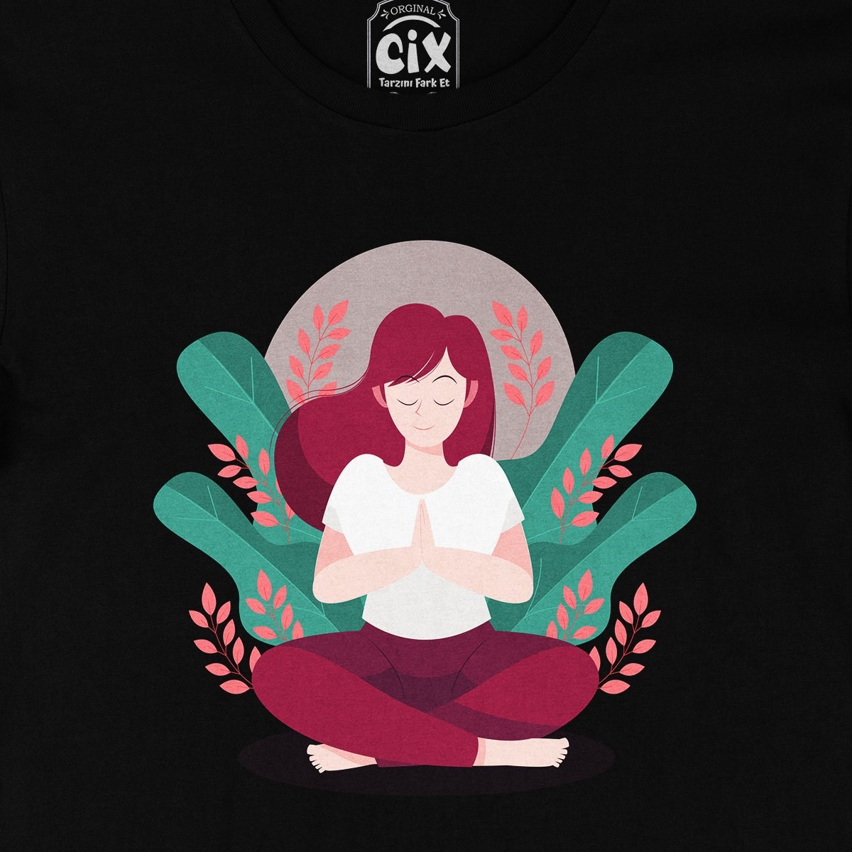 Mindfulness Terapi Siyah Tişört
