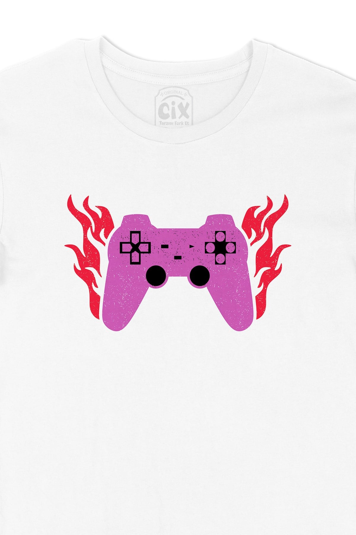 Mor Joystick Tişört
