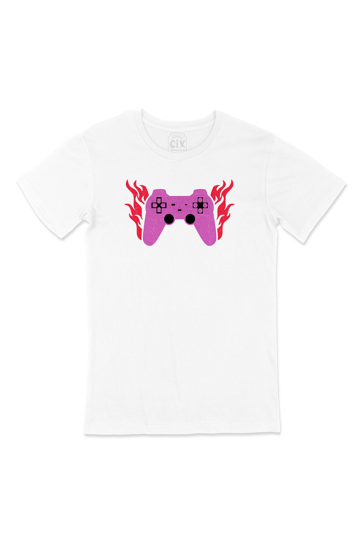 Mor Joystick Tişört