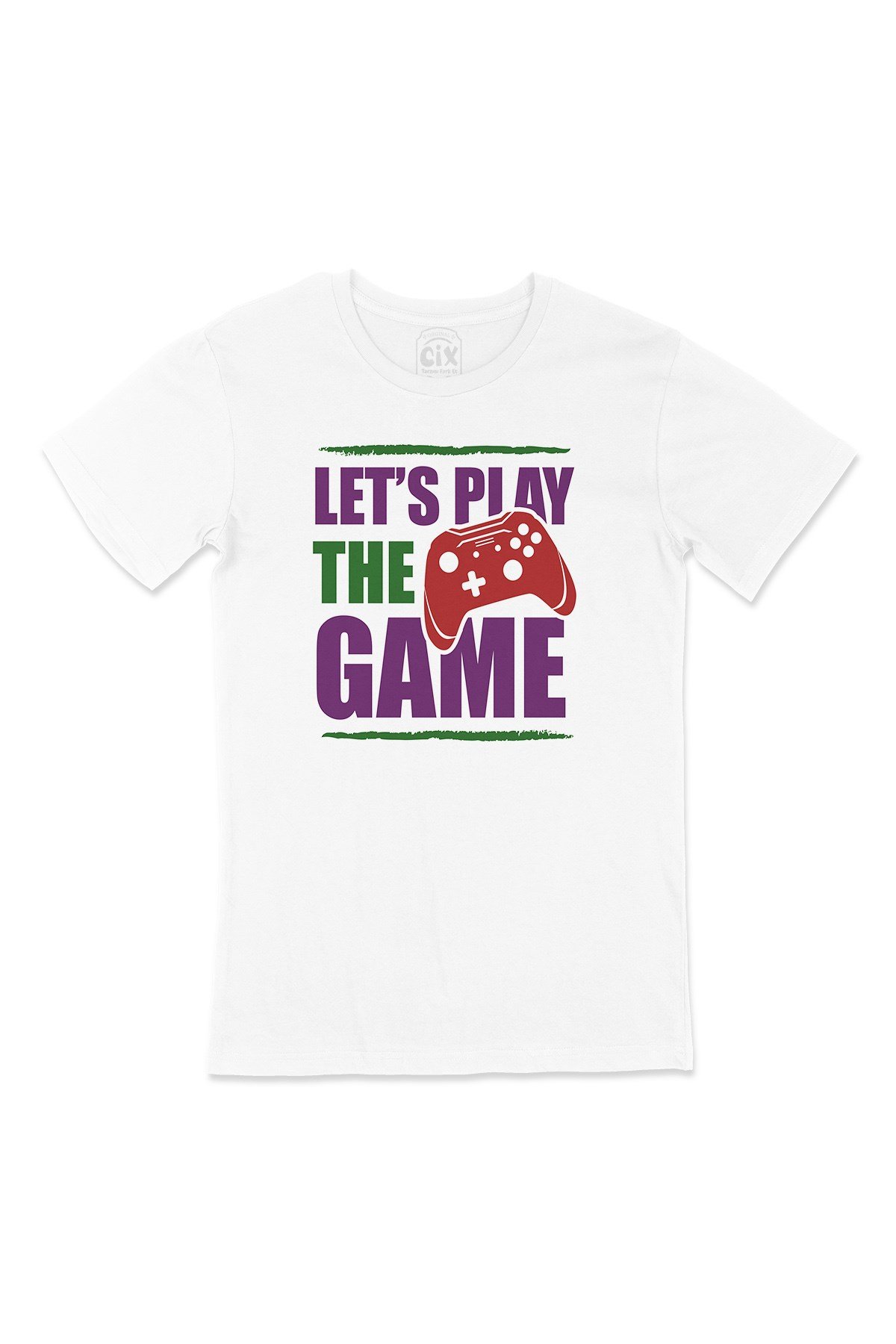 Mor Lets Play The Game Tişört