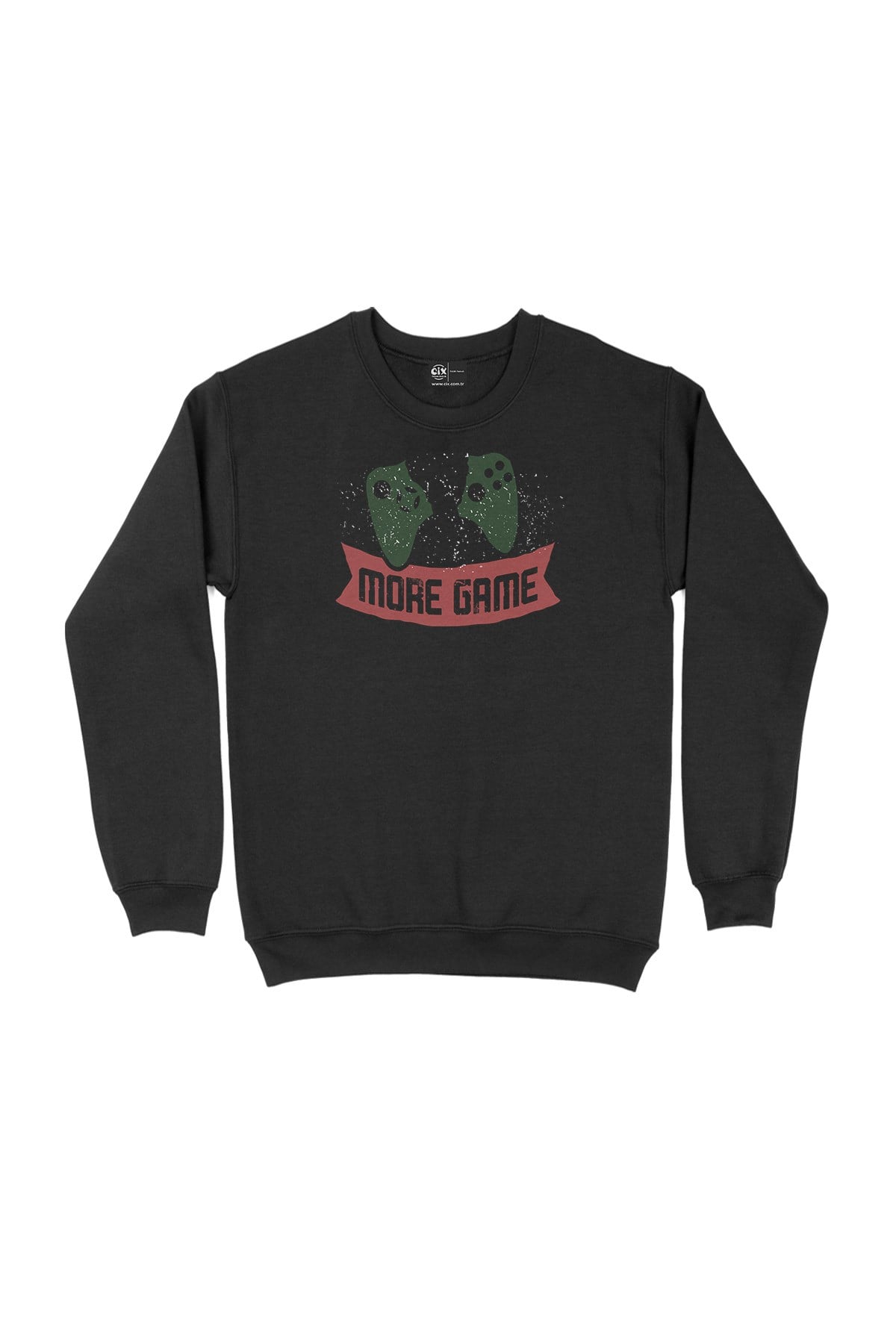 More Game Siyah Sweatshirt