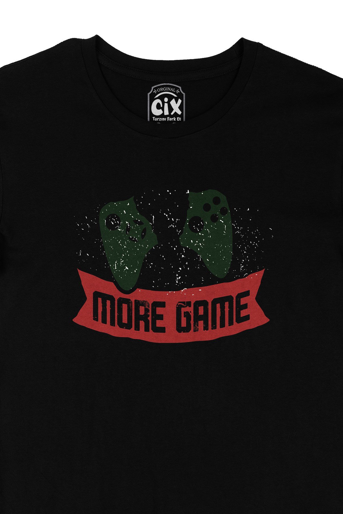 More Game Siyah Tişört