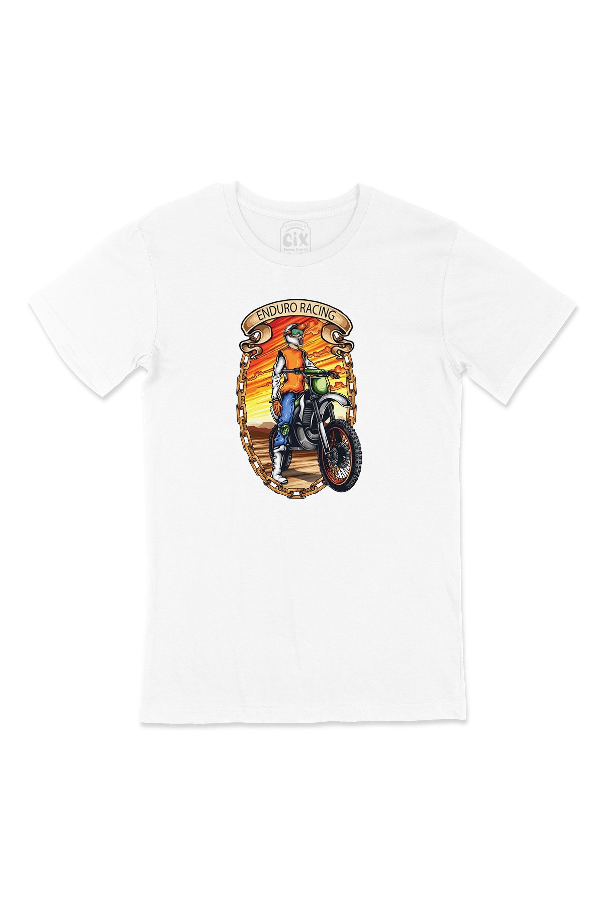 Motor Enduro Racing Tişört