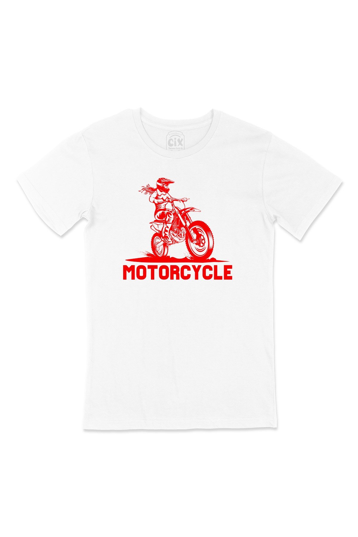 Motorcu Kız Tişört