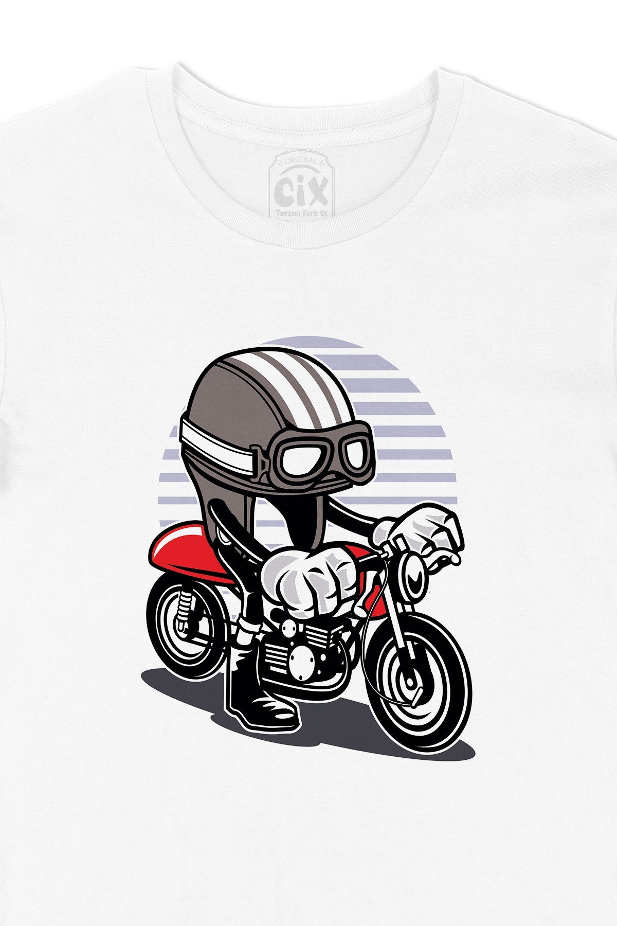 Motorlu Çocuk Tişört