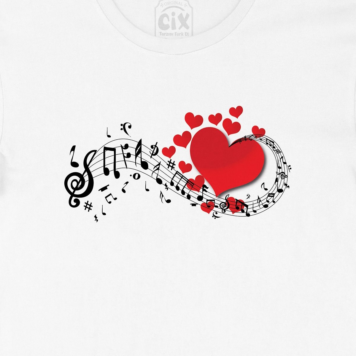 Müzik Aşkı Tişört