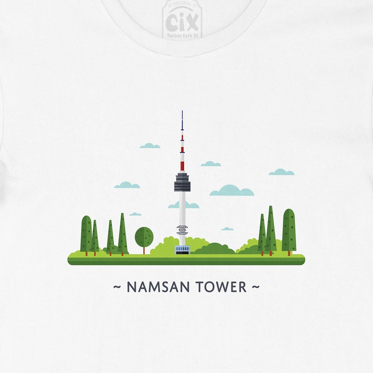 Namsan Tower Tişört