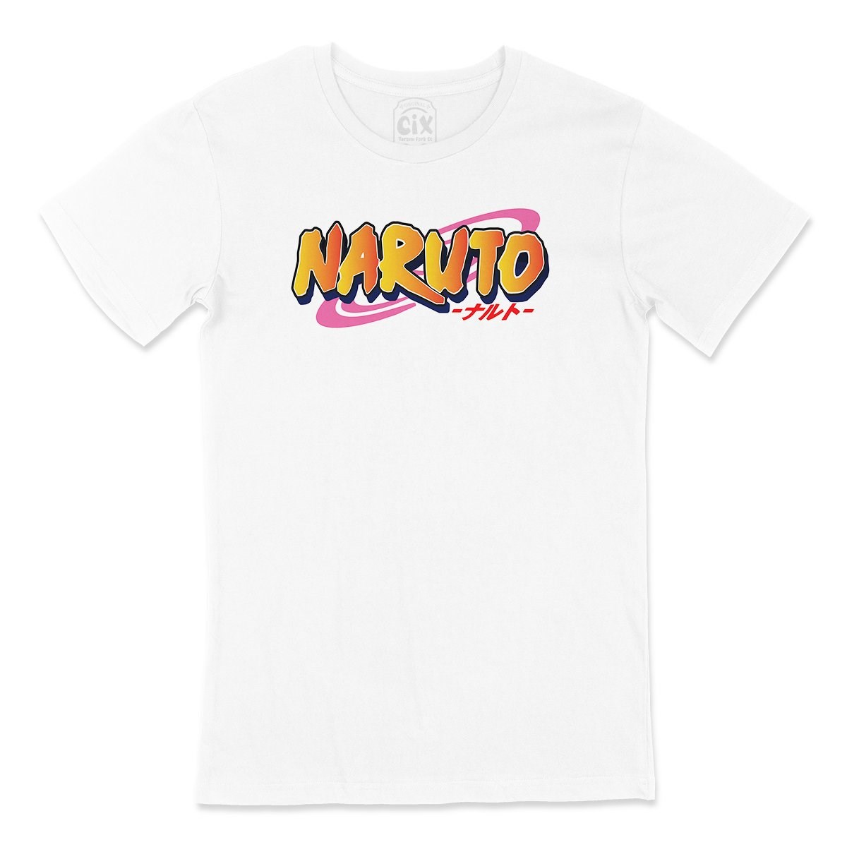 Naruto Logolu Tişört