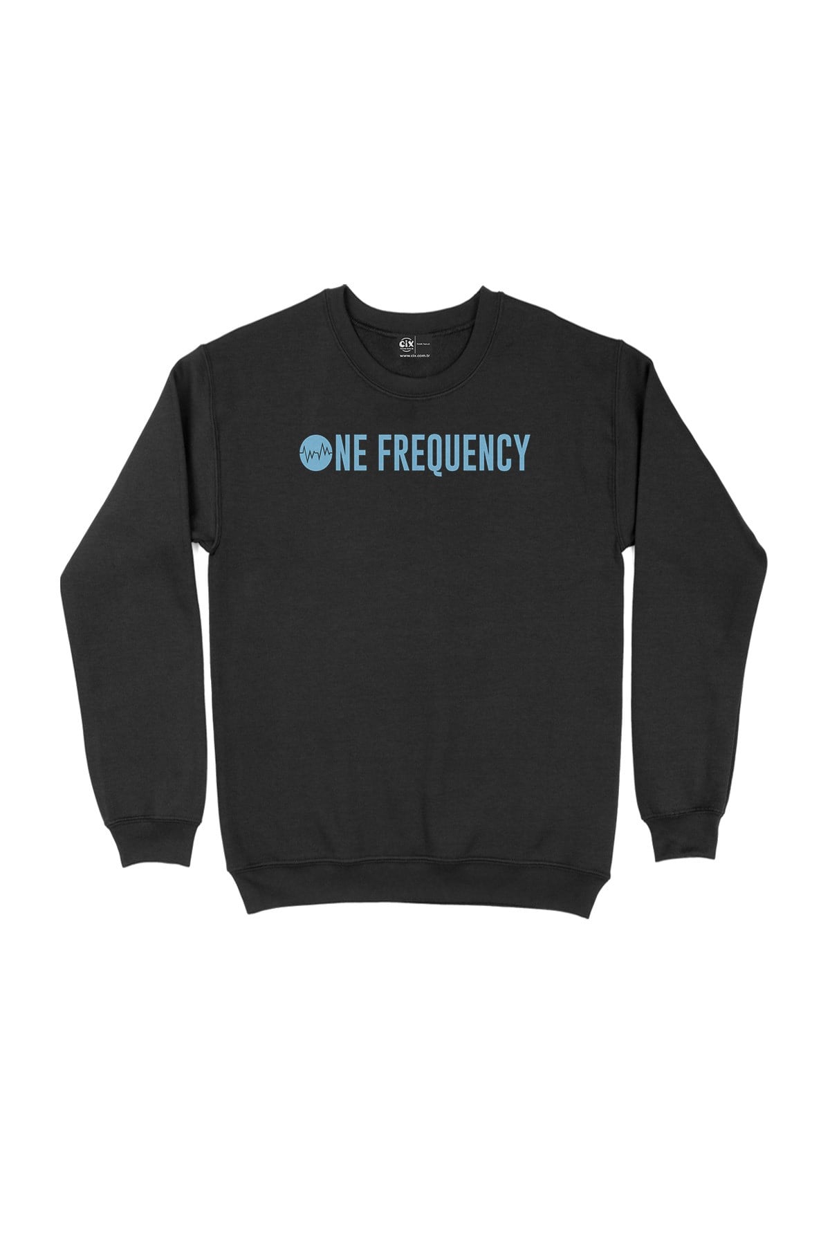 No Frequency Siyah Sweatshirt