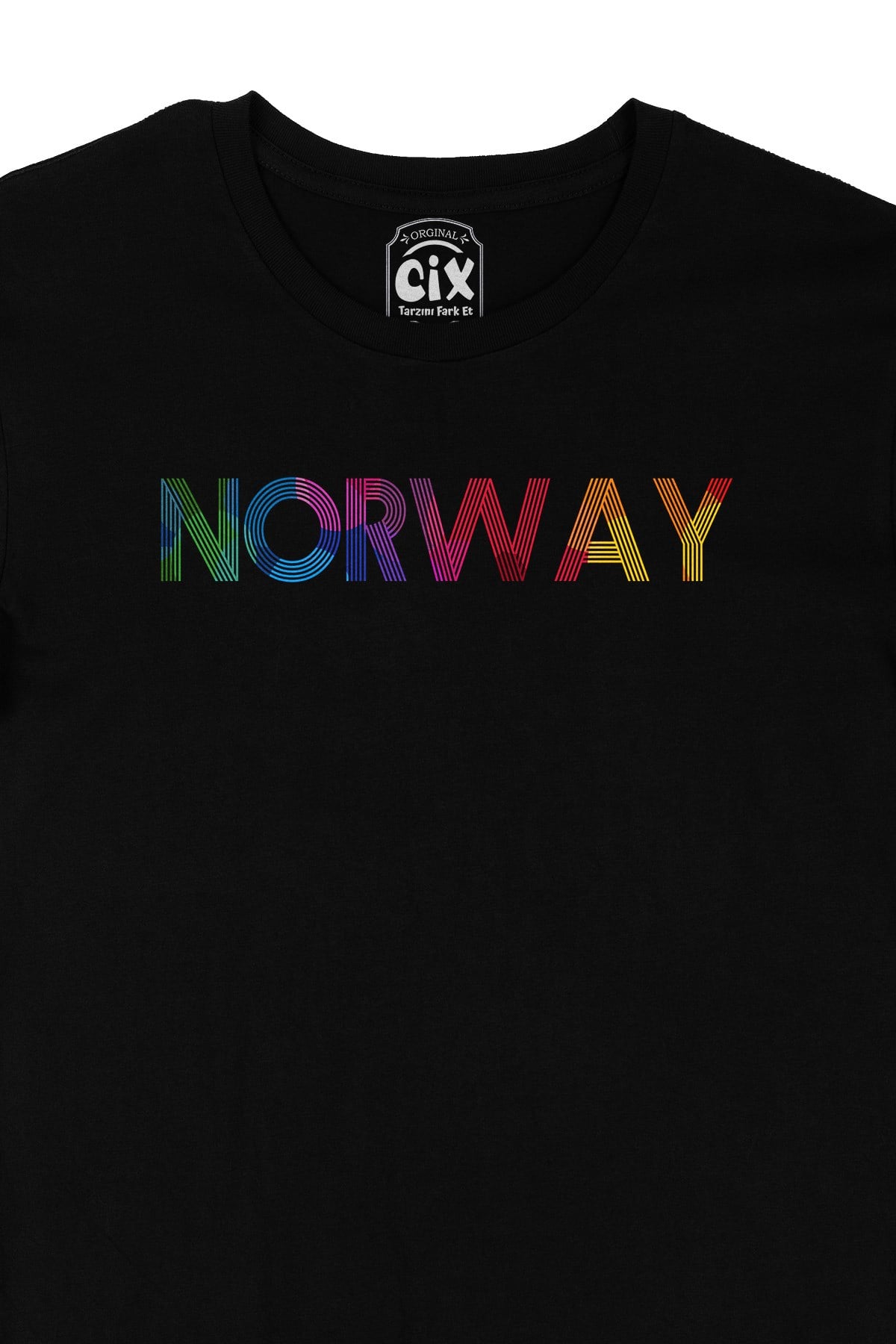 Norveç Siyah Tişört