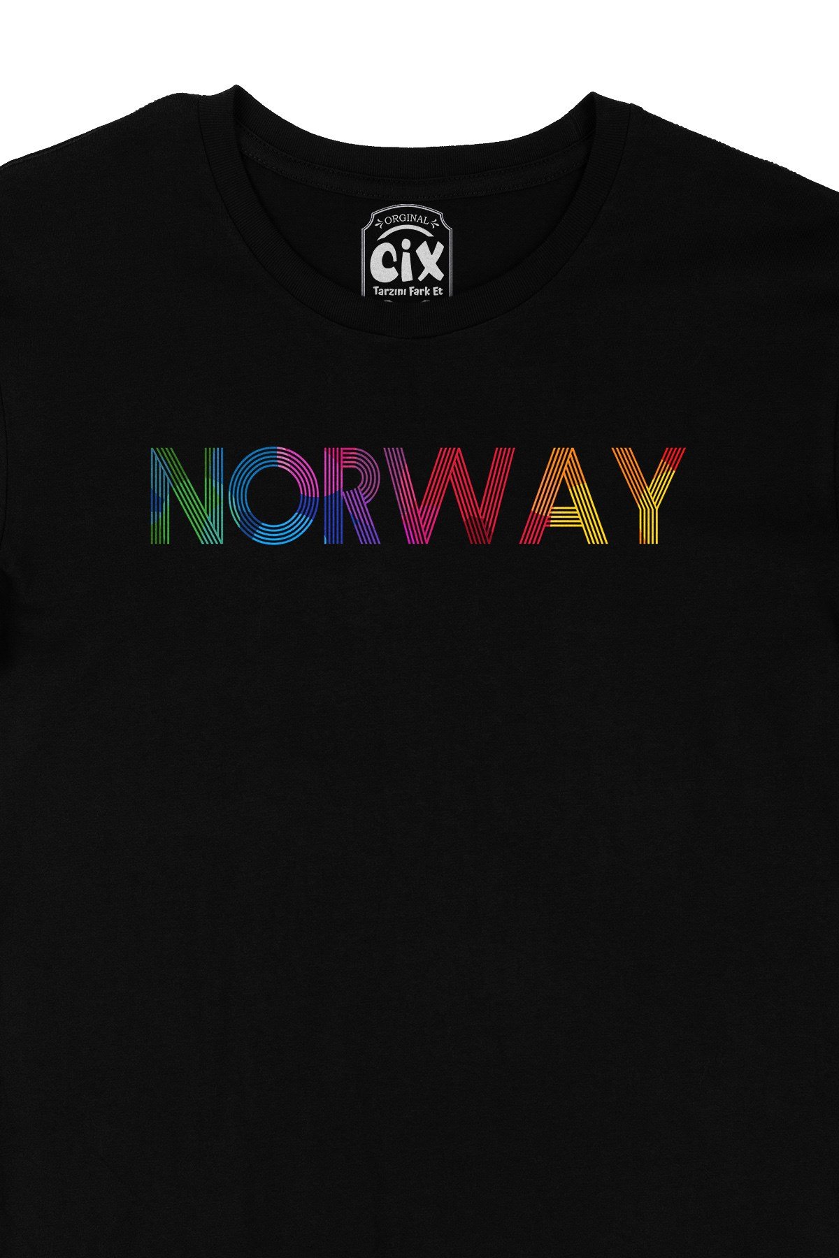 Norveç Siyah Tişört