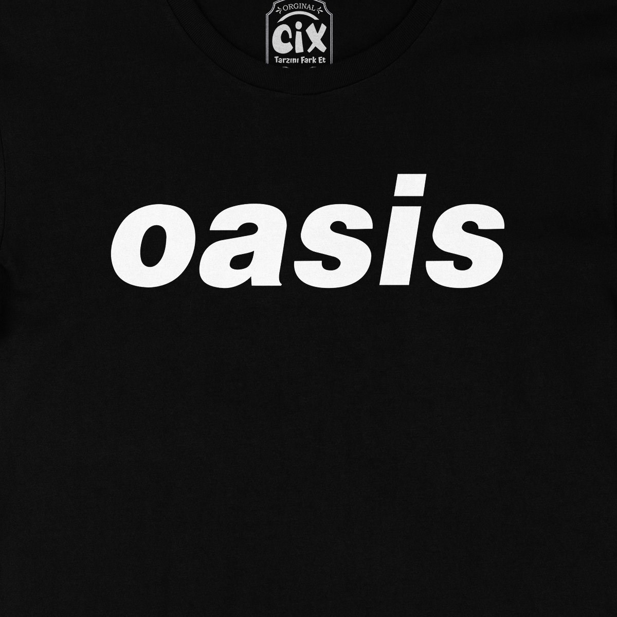 Oasis Siyah Tişört