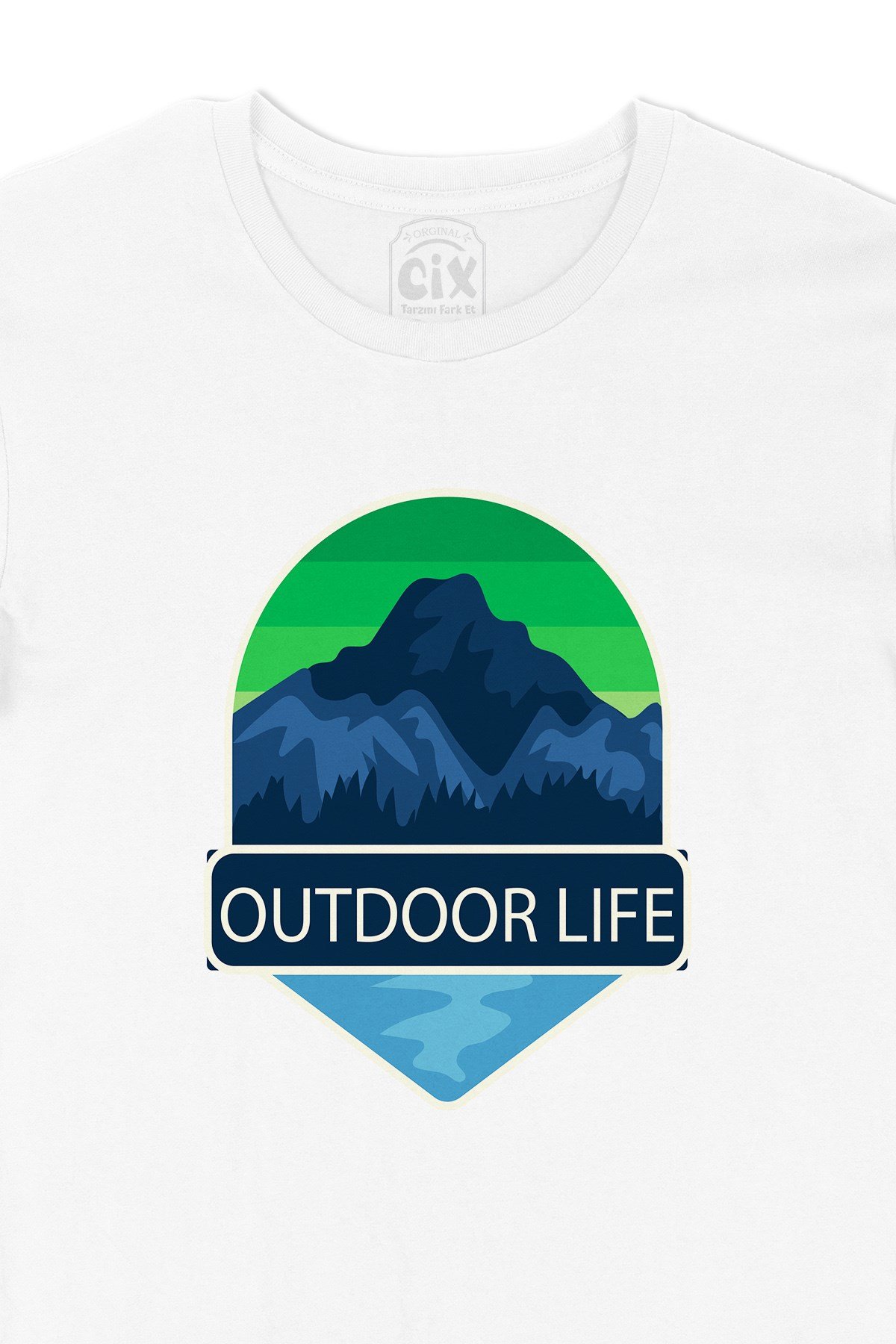 Outdoor Life Logolu Tişört