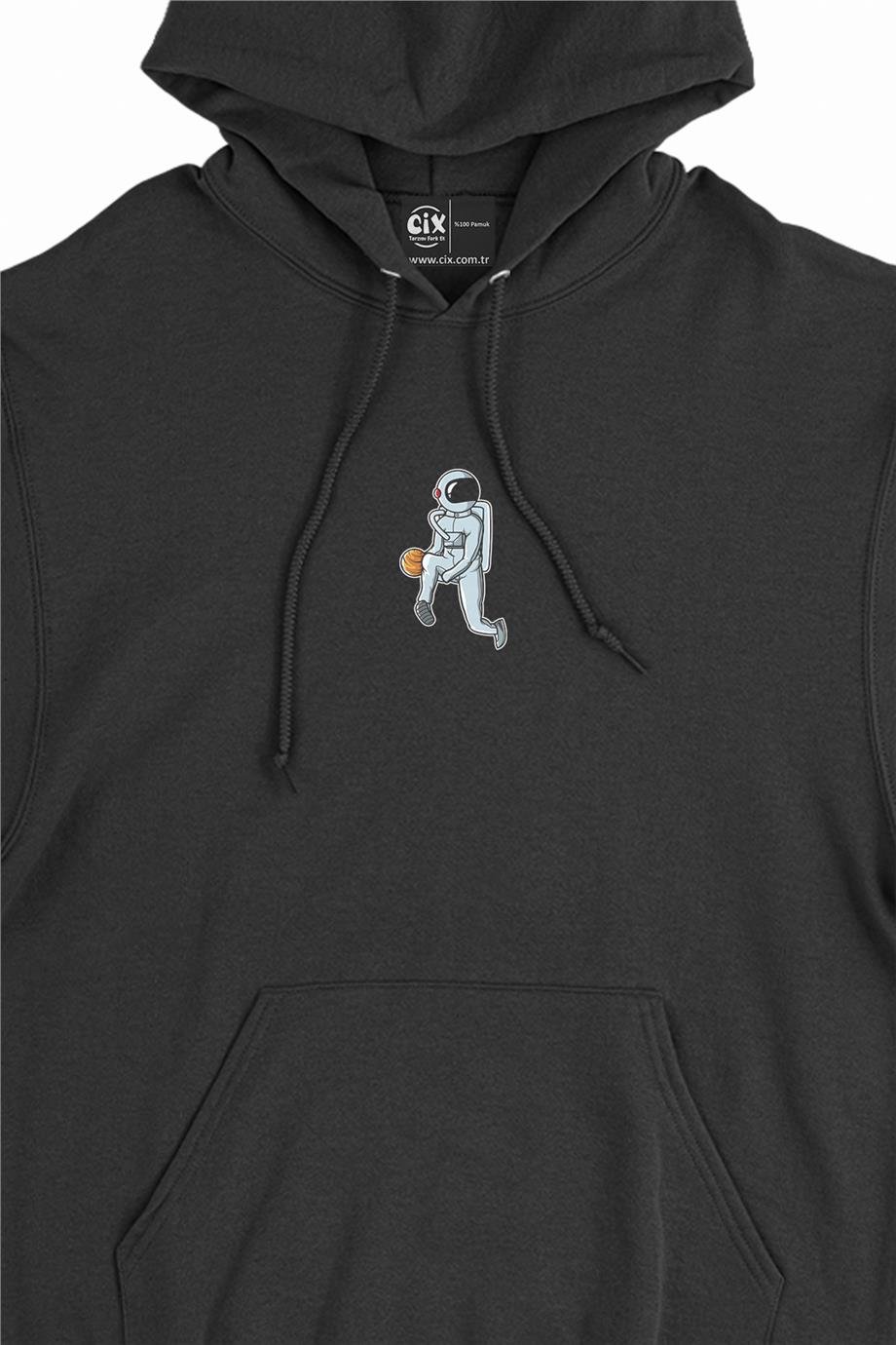Oyuncu Astronot Basketbol  Minimal Kapşonlu Sweatshirt Hoodie Oyuncu Astronot Basketbol  Minimal Kapşonlu Sweatshirt Hoodie - Ücretsiz Kargo
