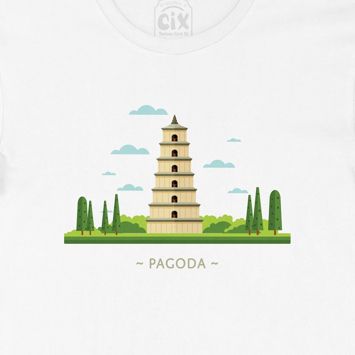 Pagoda Tişört