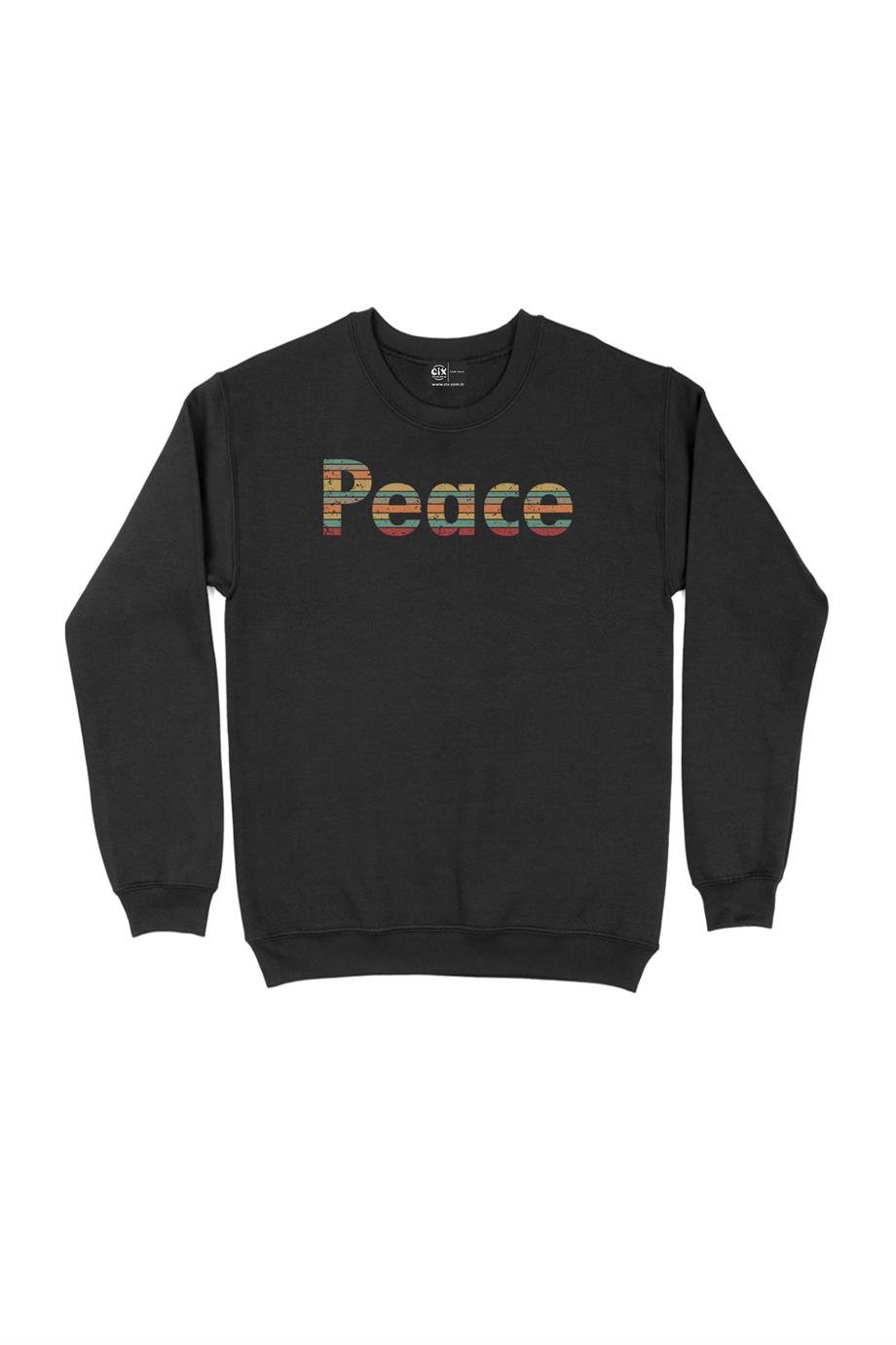 Peace Barış Sweatshirt Peace Barış Sweatshirt - Ücretsiz Kargo