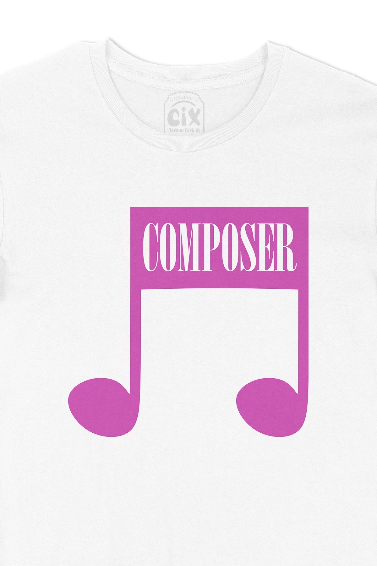 Pembe Composer Tişört