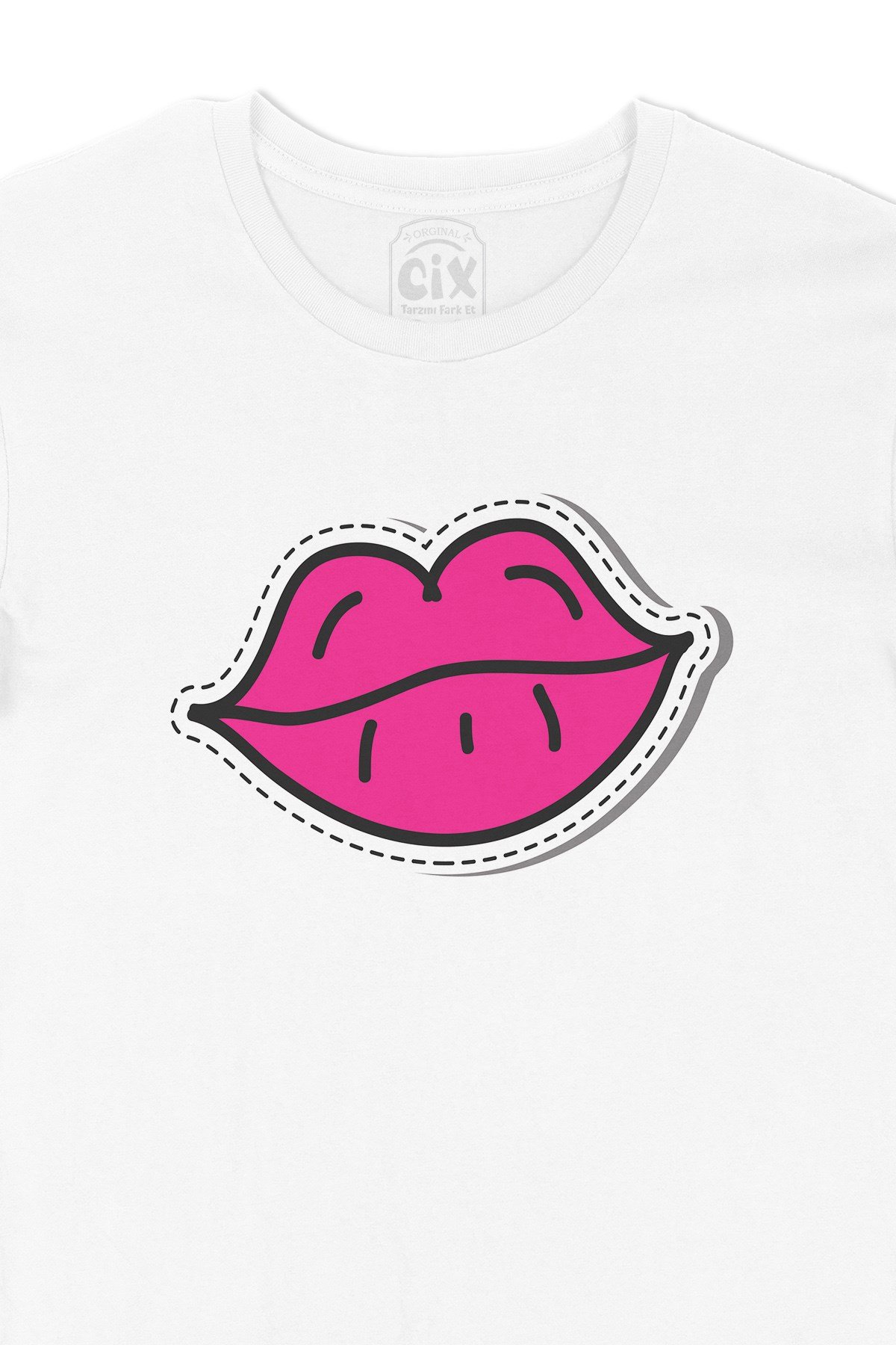 Pembe Dudak Tişört