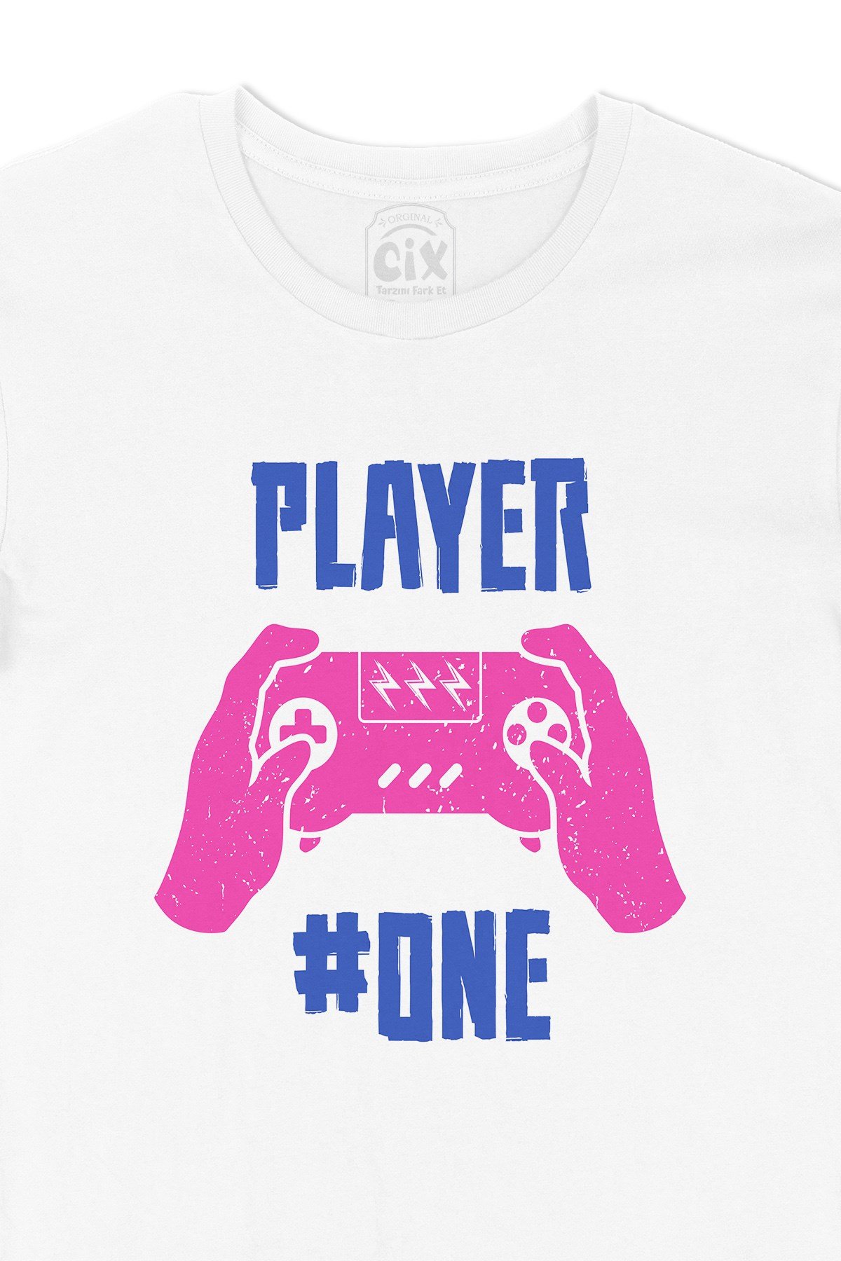 Pembe Player One  Tişört