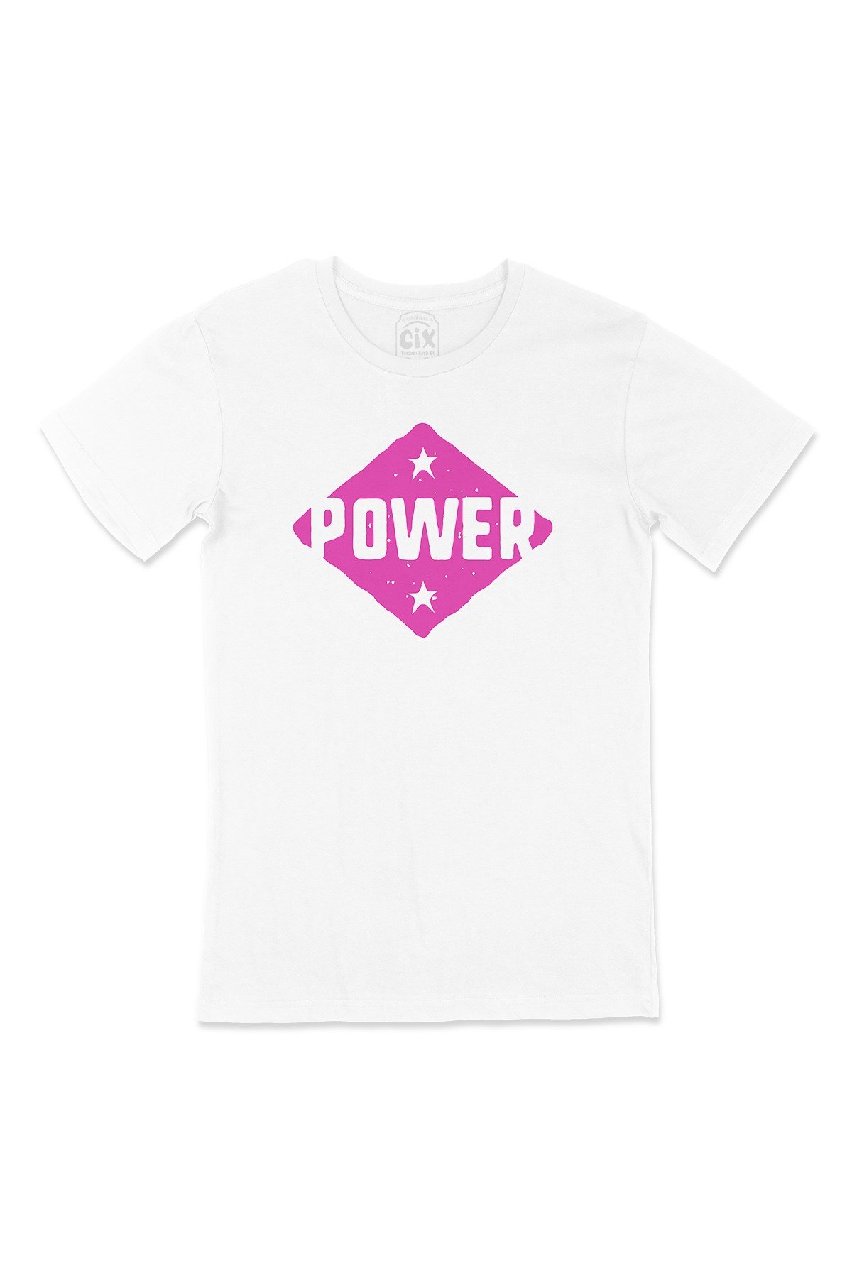 Pembe Power Tişört