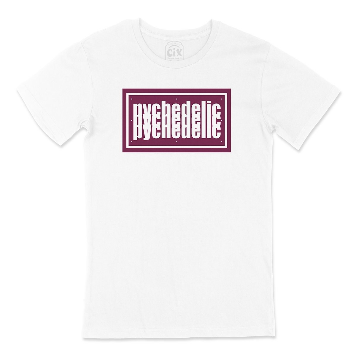 Pembe Pychedelic Tişört